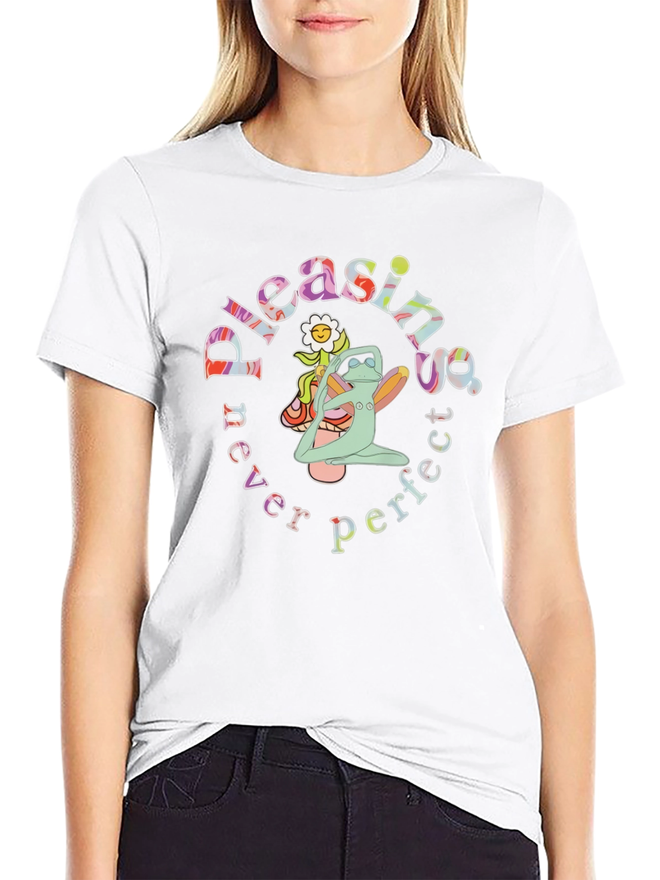 Pleasing Never Perfect Graphic T-Shirt
