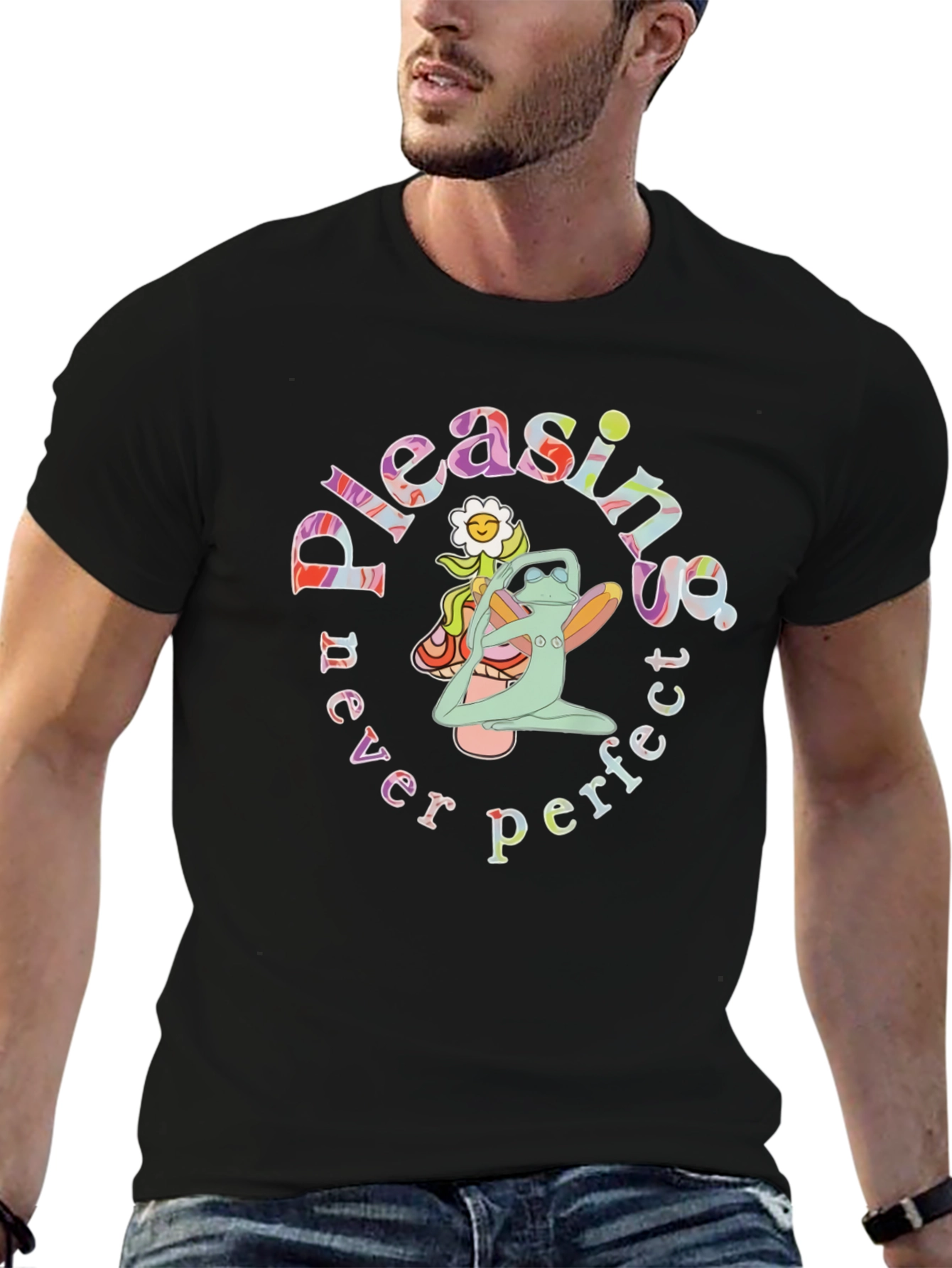 Pleasing Never Perfect Graphic T-Shirt