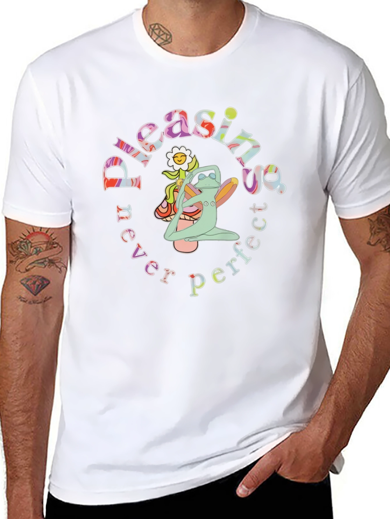 Pleasing Never Perfect Graphic T-Shirt