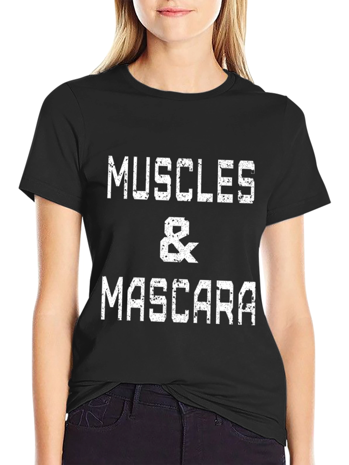 Muscles & Mascara Graphic Tee