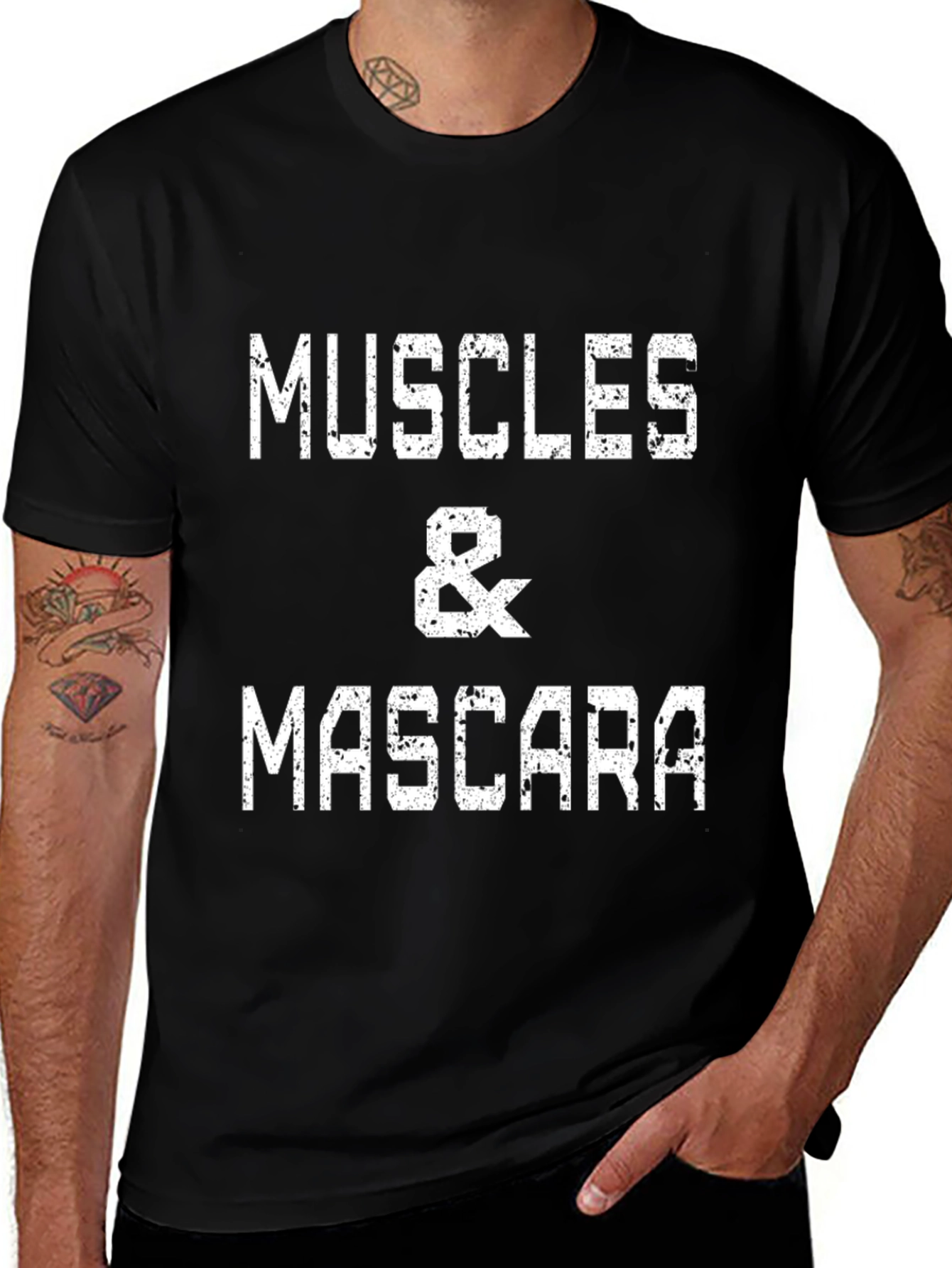 Muscles & Mascara Graphic Tee