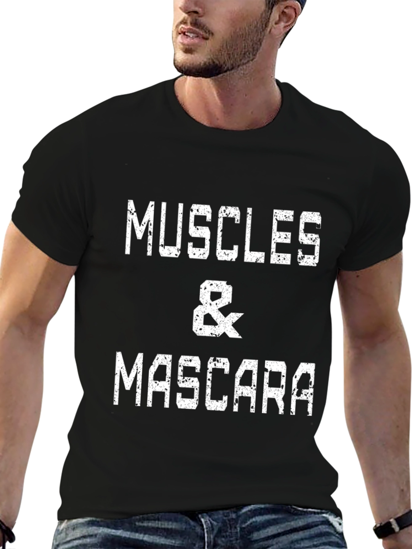 Muscles & Mascara Graphic Tee