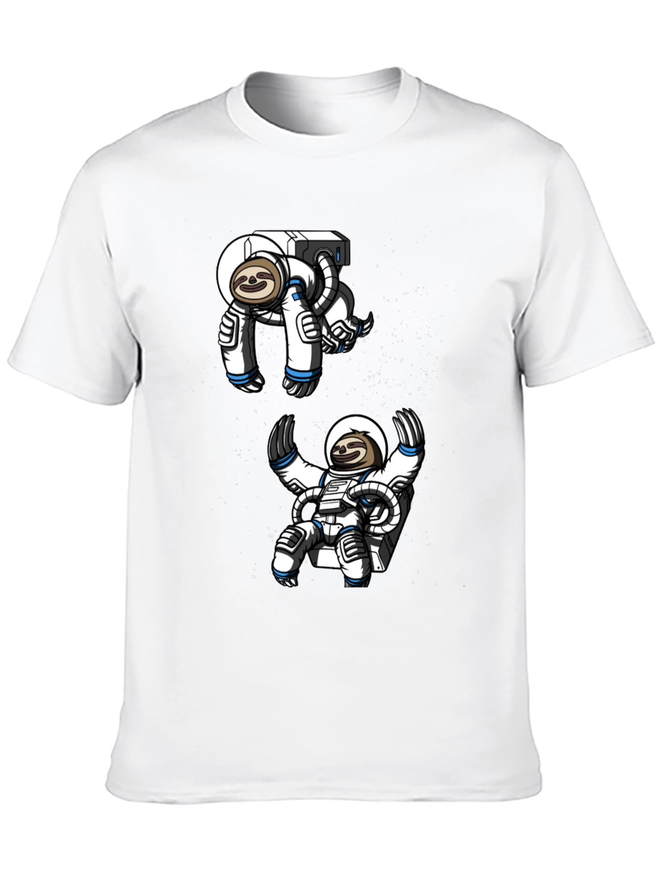 Sloth Astronaut T-Shirt - Space Adventure Tee