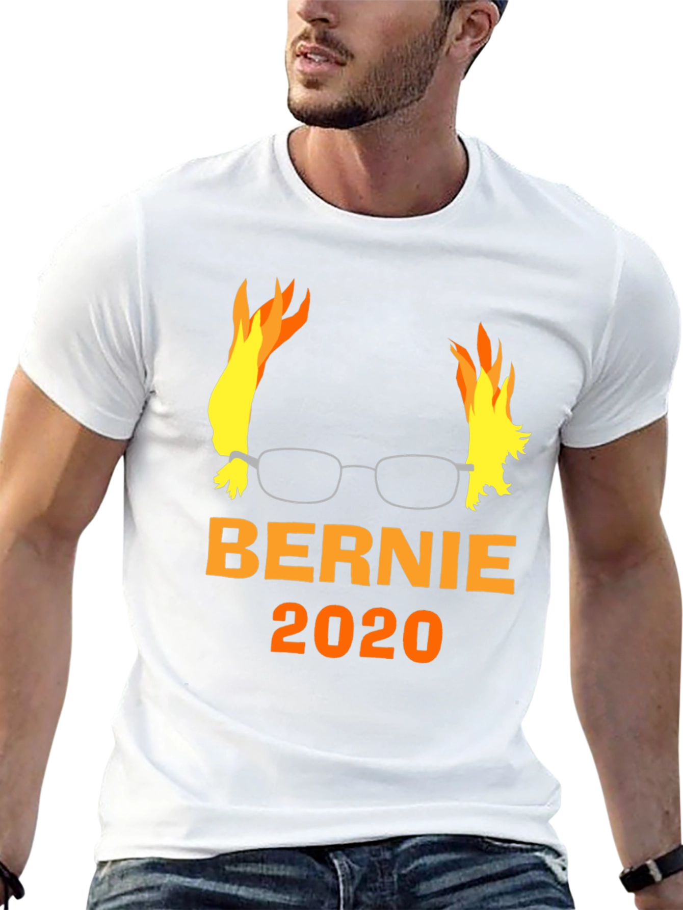Bernie 2020 Flame T-Shirt