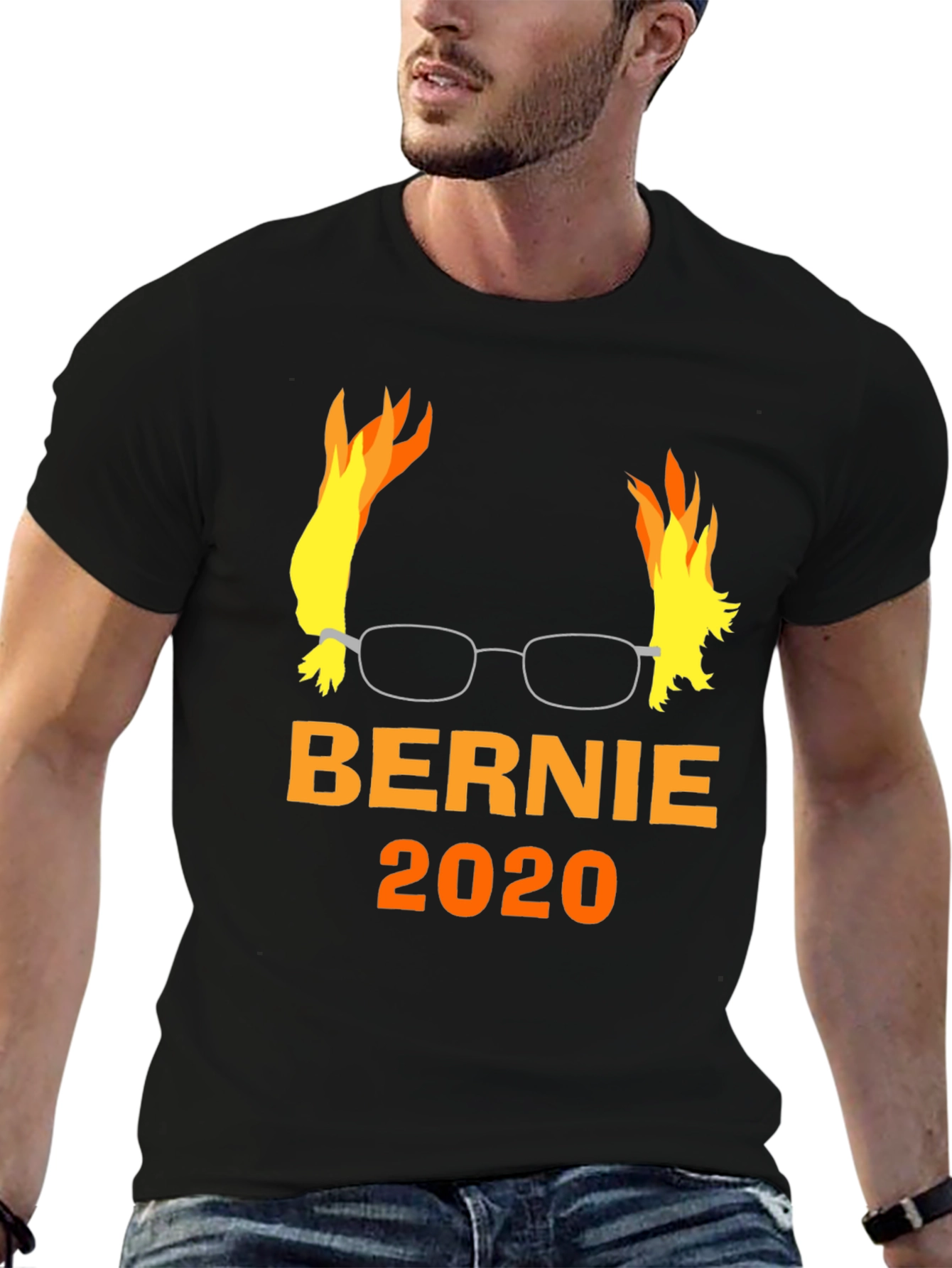 Bernie 2020 Flame T-Shirt