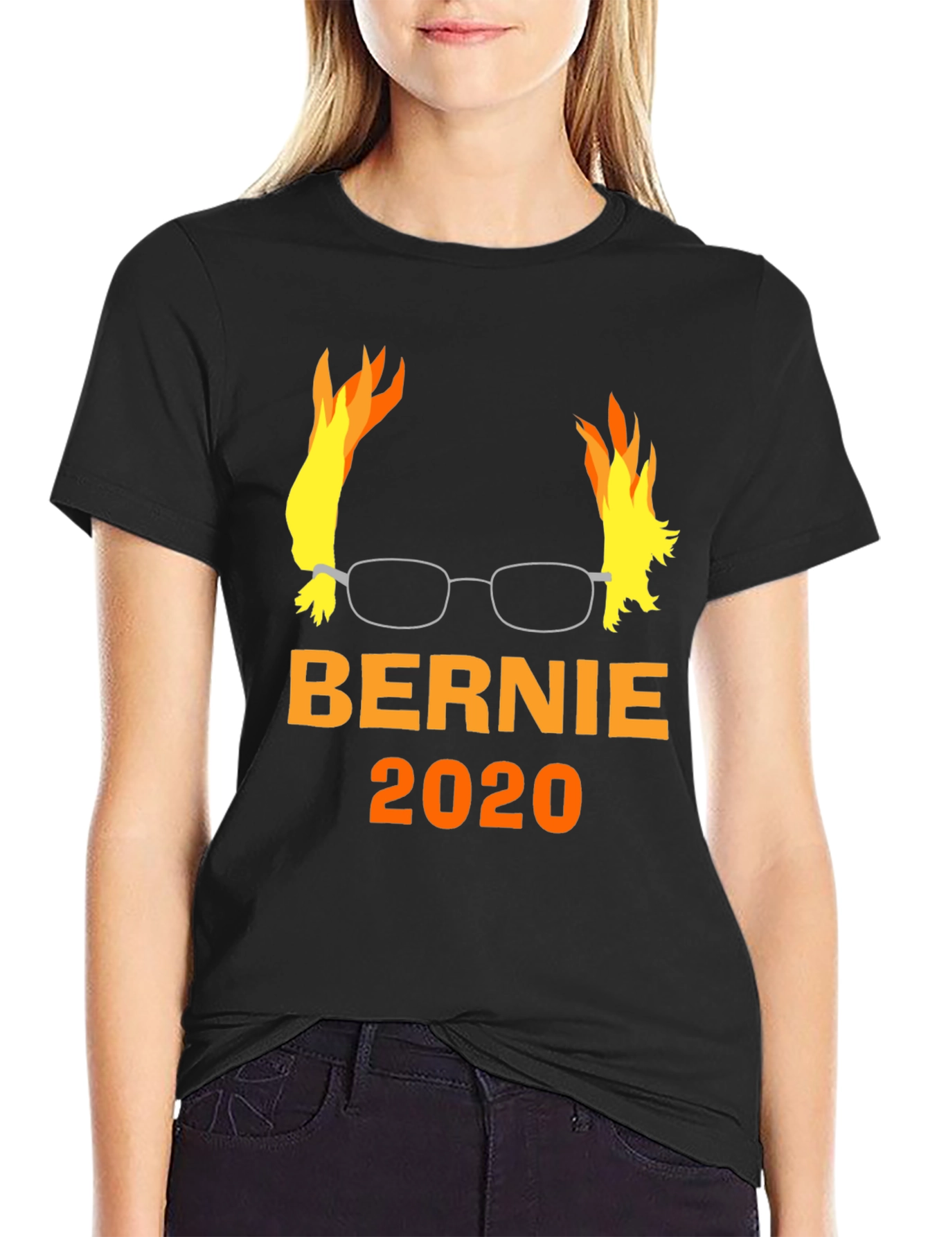 Bernie 2020 Flame T-Shirt