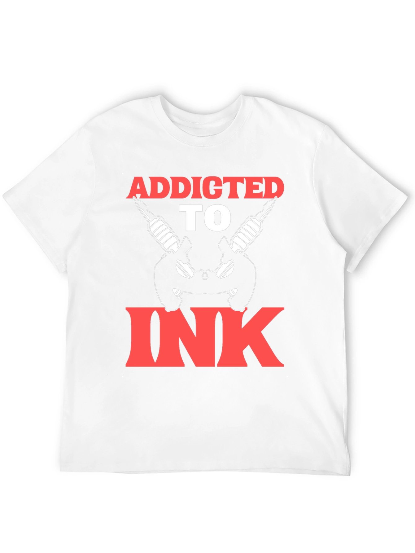 Addicted To Ink T-Shirt Tattoo Art Graphic Tee