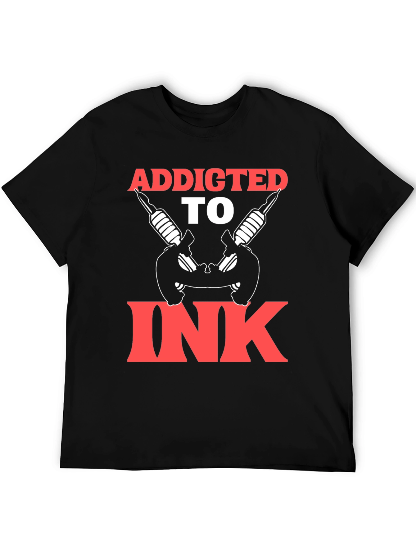 Addicted To Ink T-Shirt Tattoo Art Graphic Tee