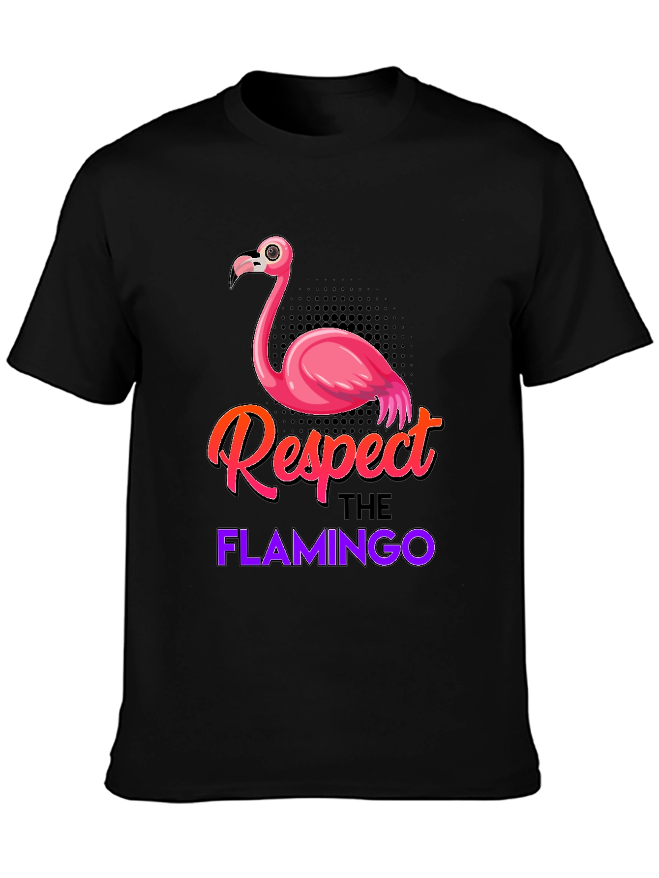 Respect the Flamingo Graphic Tee