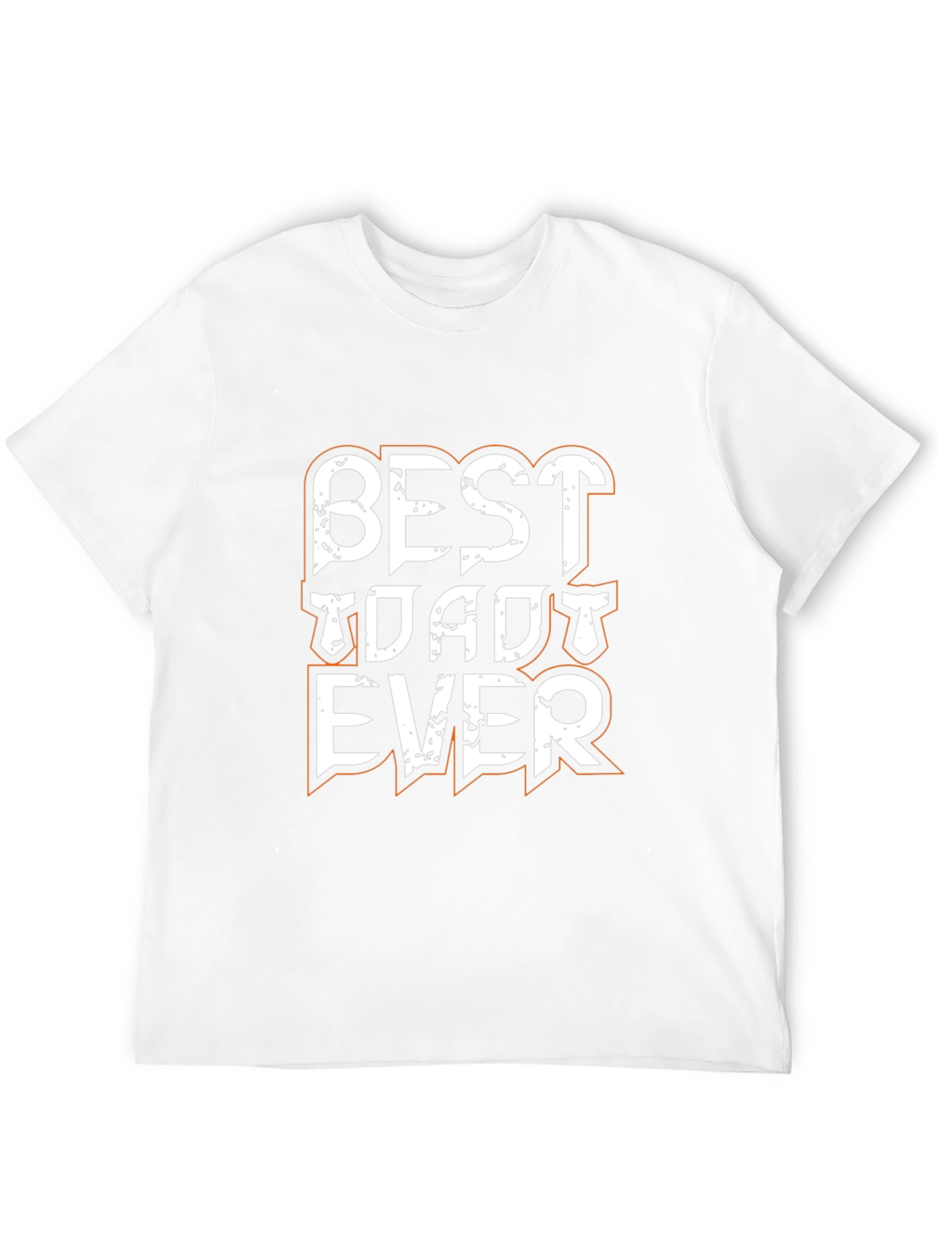 Best Dad Ever Black Graphic Tee