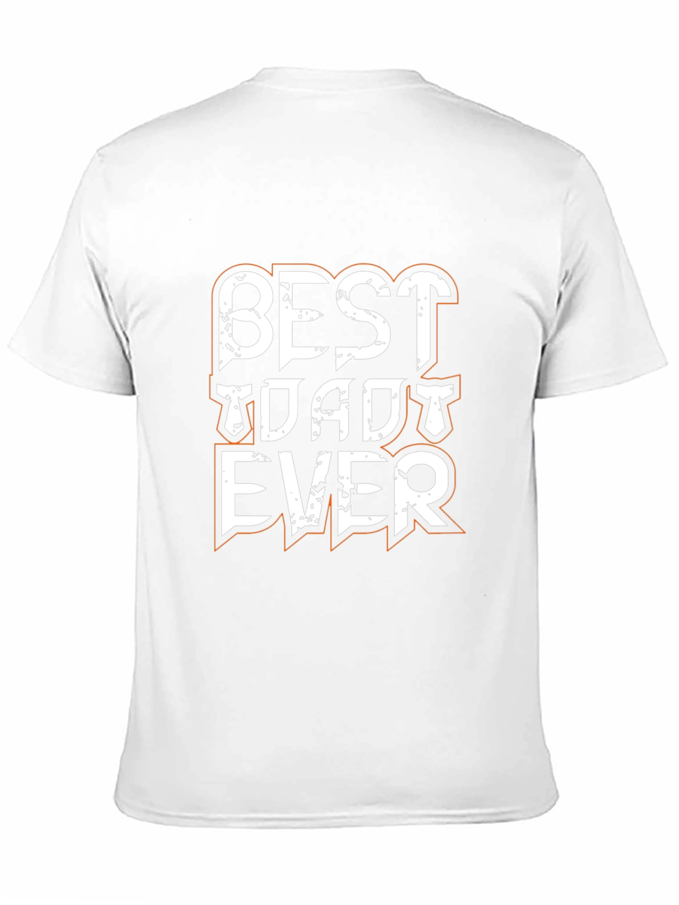Best Dad Ever Black Graphic Tee