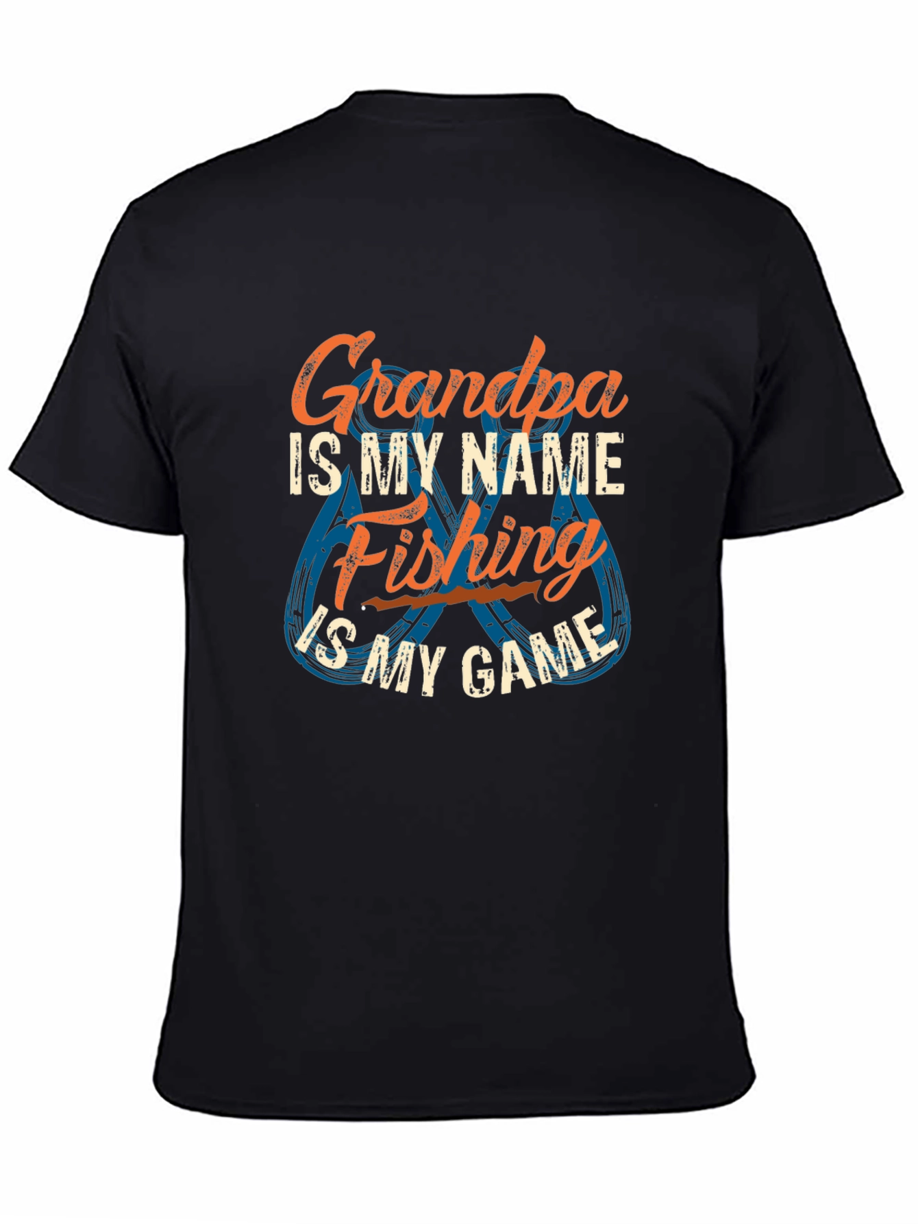 Grandpa Fishing T-Shirt - Name is My Game