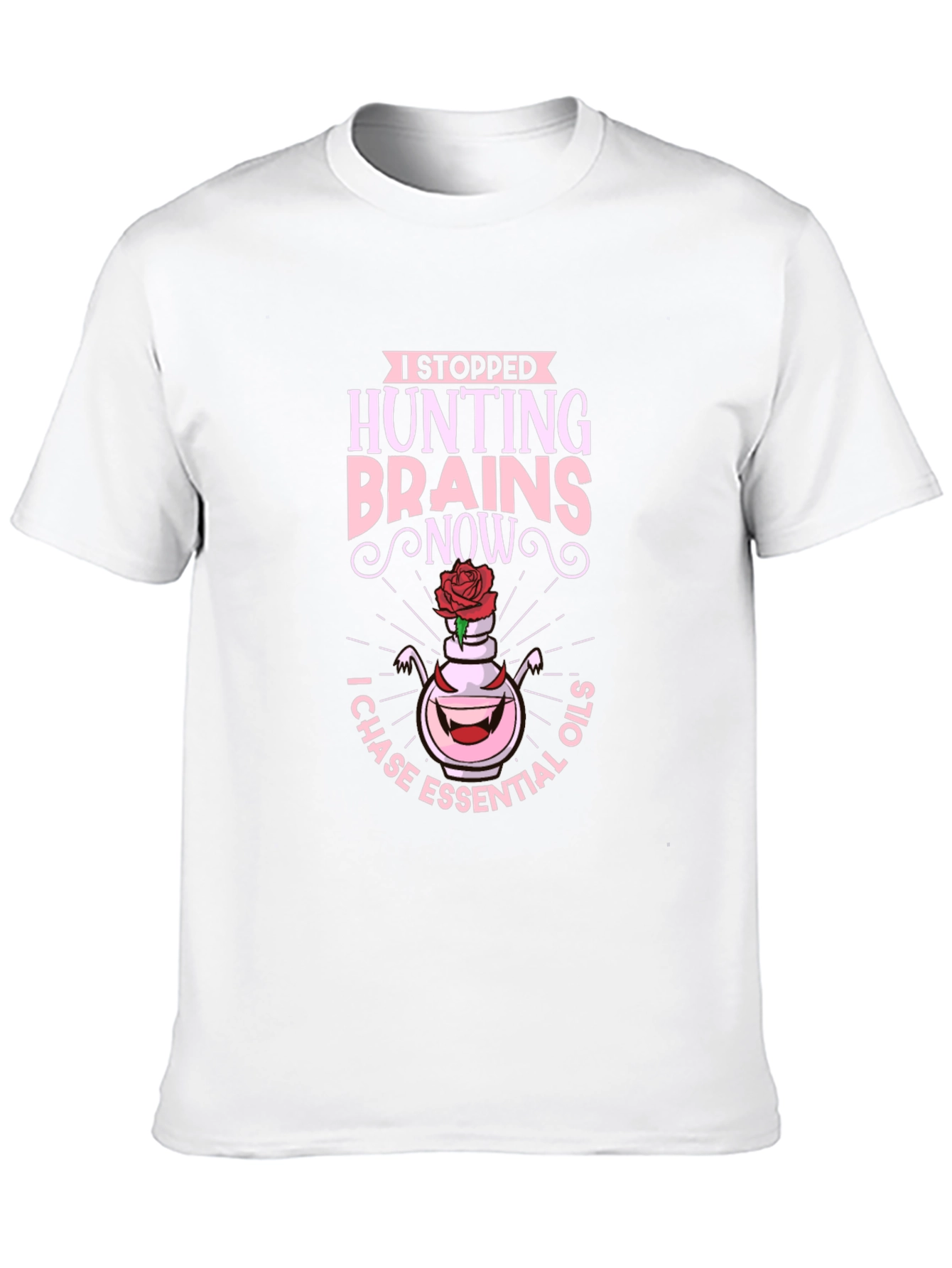 Hunting Brains Essential Oils Graphic T-Shirt