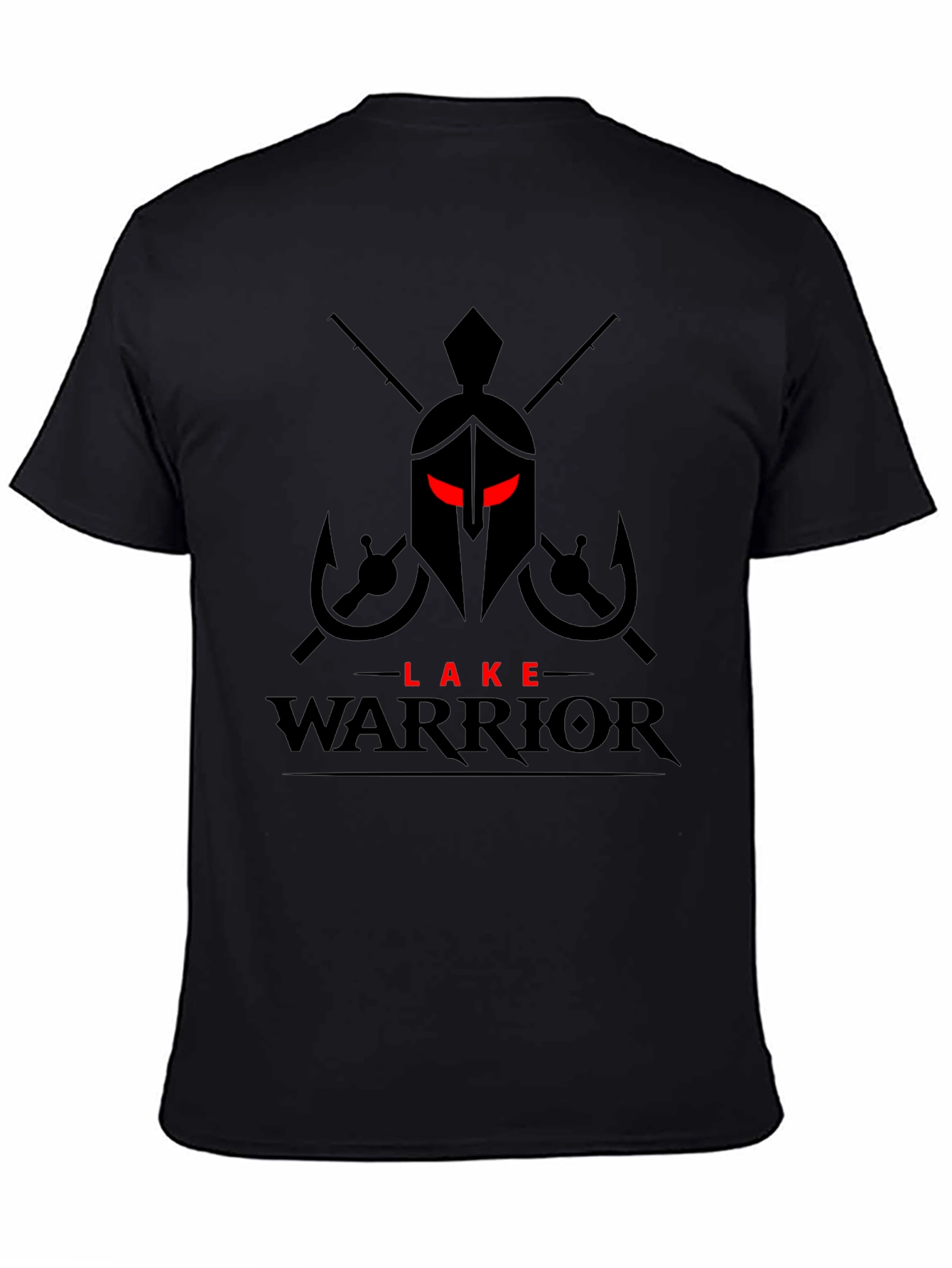 Lake Warrior T-Shirt - Fishing Spartan Design