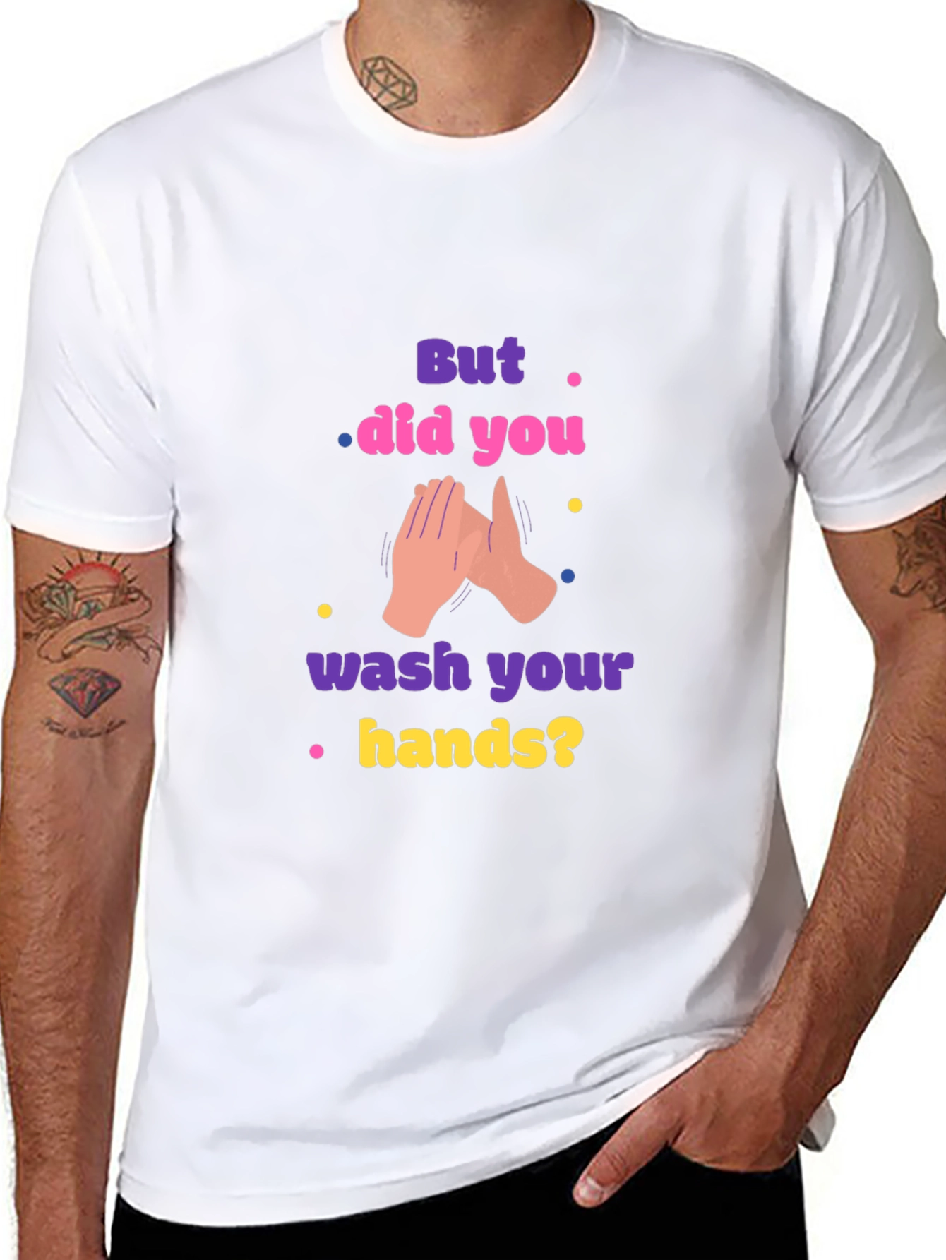 Wash Your Hands Graphic Tee
