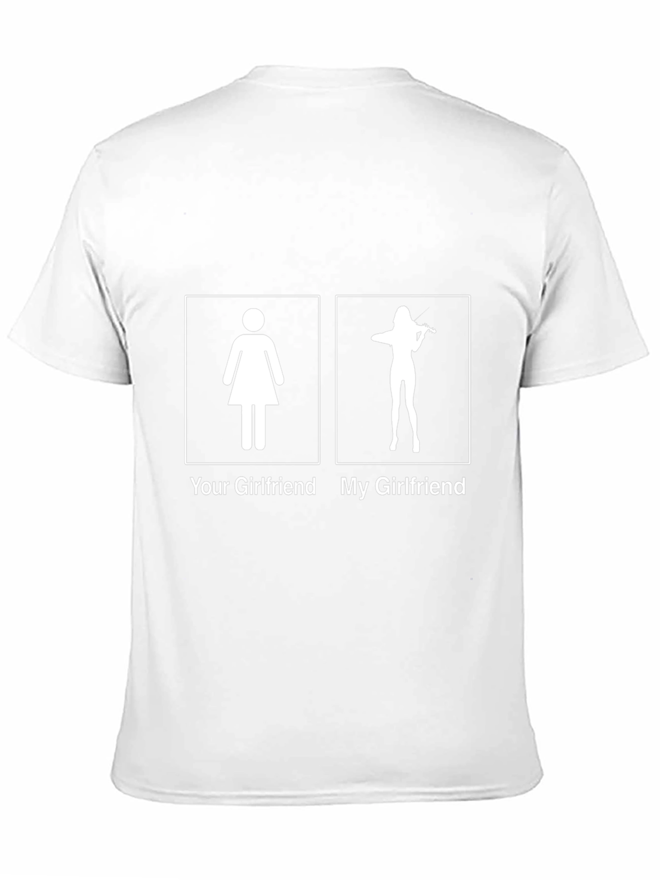 Funny Musician T-Shirt - My Girlfriend Plays Violin