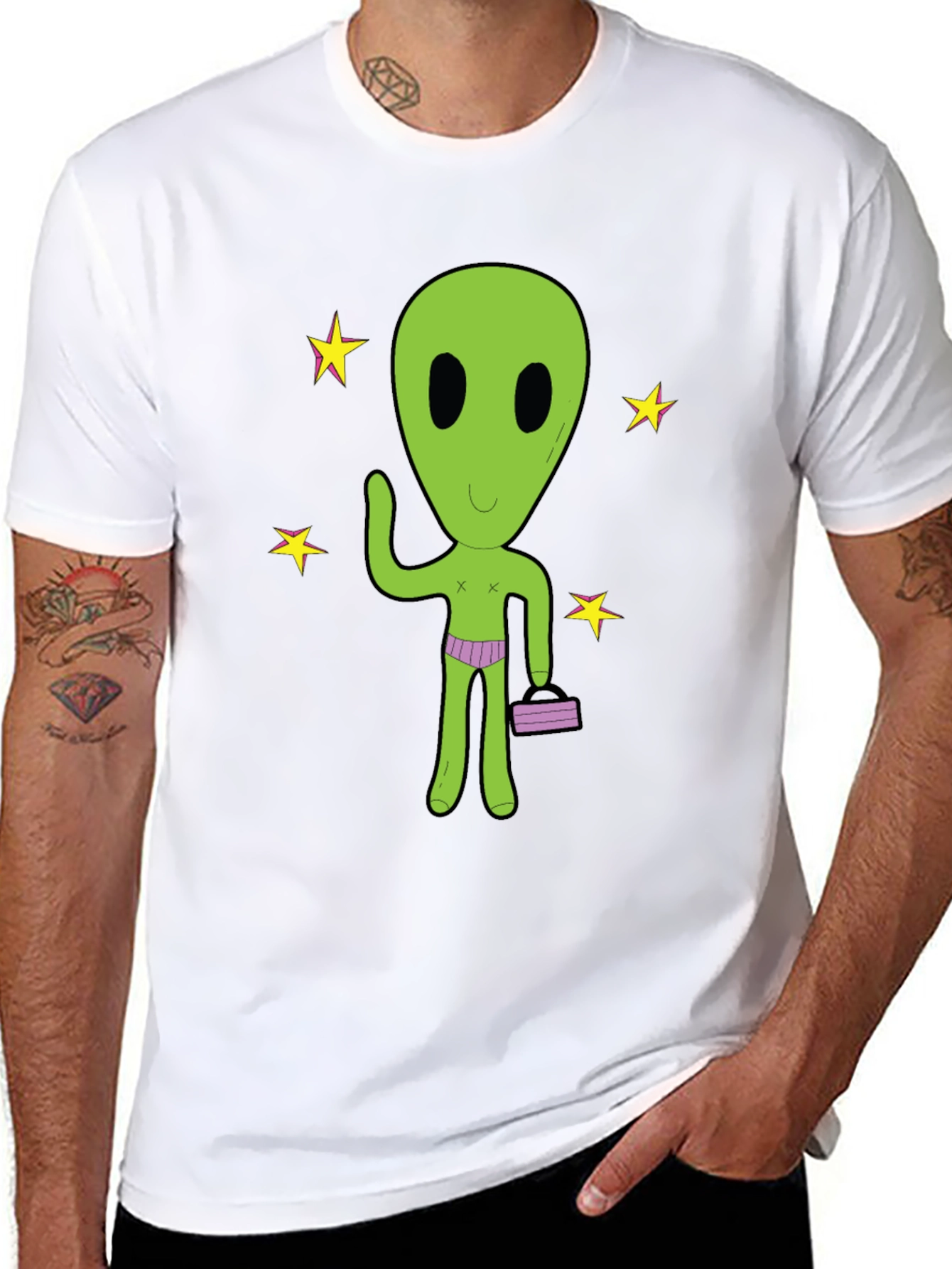 Alien T-Shirt - Funny Extraterrestrial Graphic Tee