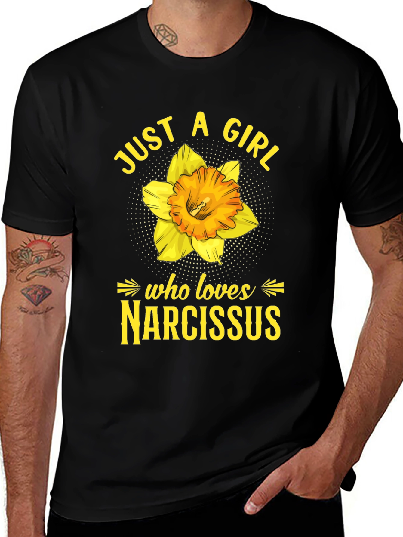 Just A Girl Who Loves Narcissus T-Shirt