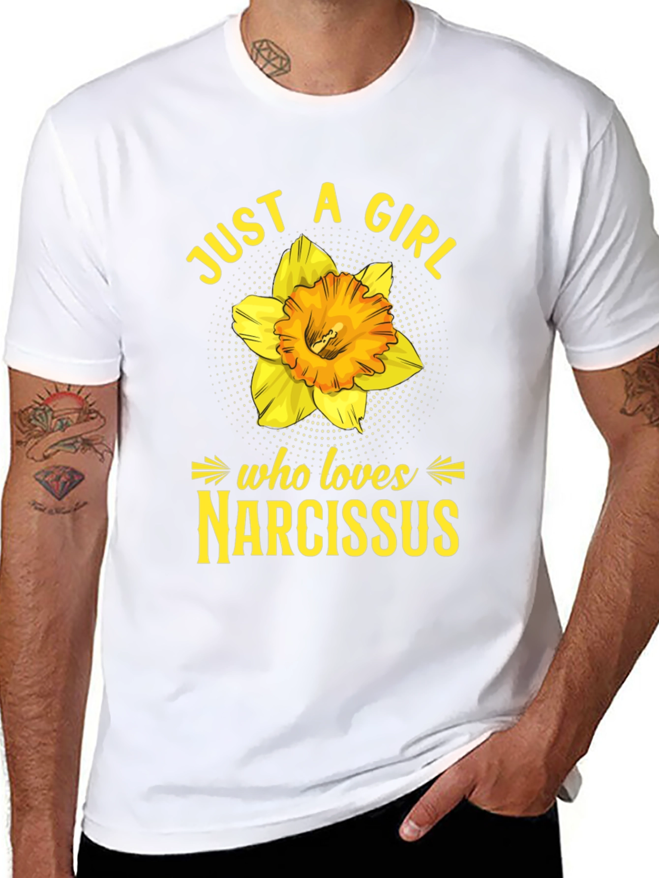 Just A Girl Who Loves Narcissus T-Shirt