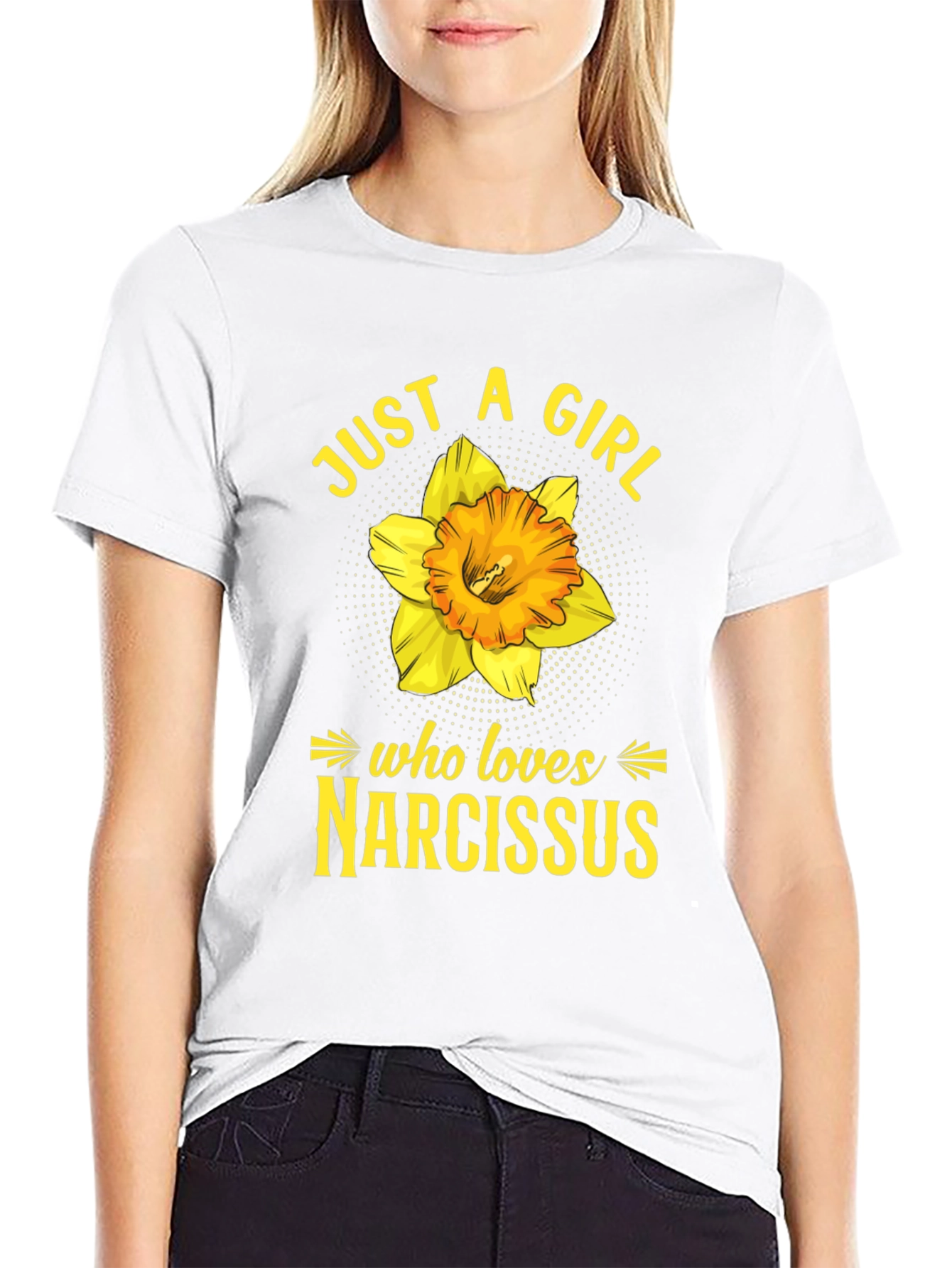 Just A Girl Who Loves Narcissus T-Shirt