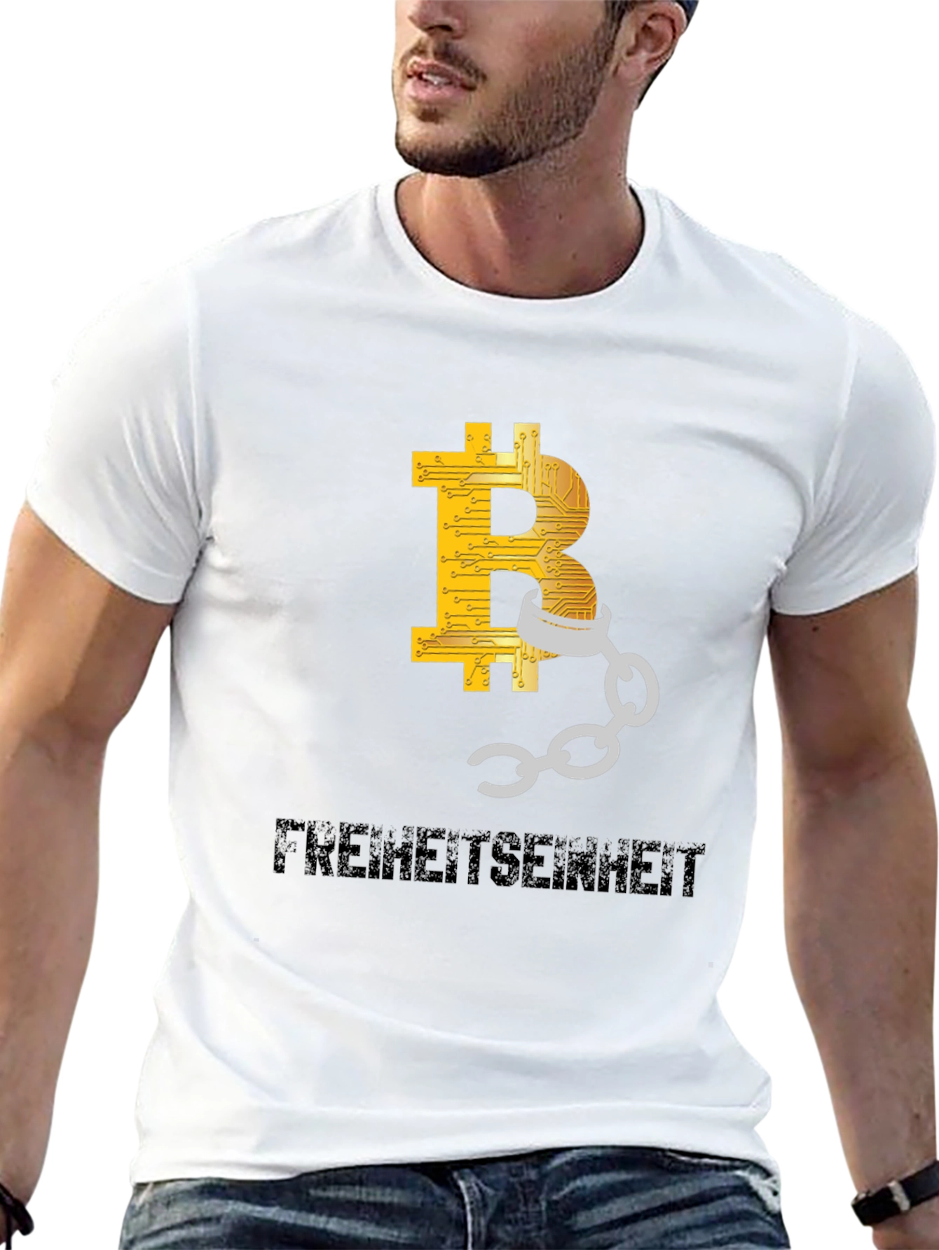 Bitcoin Freedom T-Shirt - Crypto Currency Tee