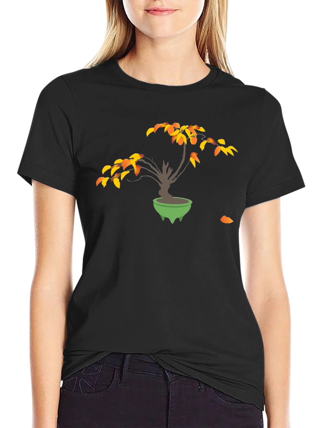 Bonsai Tree Graphic Tee - Stylish Casual Wear