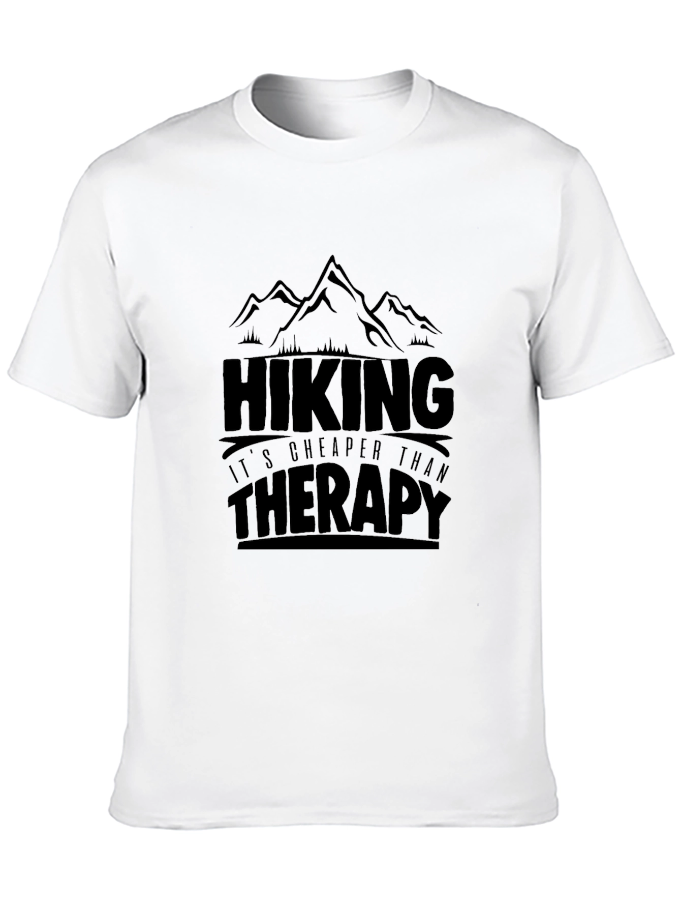 Hiking Cheaper Than Therapy T-Shirt