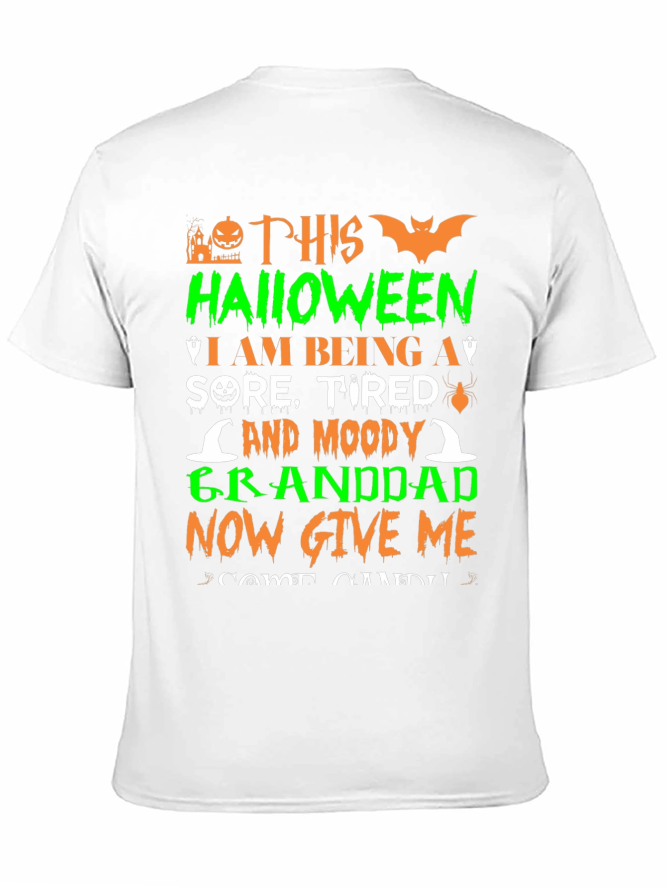 Funny Halloween Granddad T-Shirt