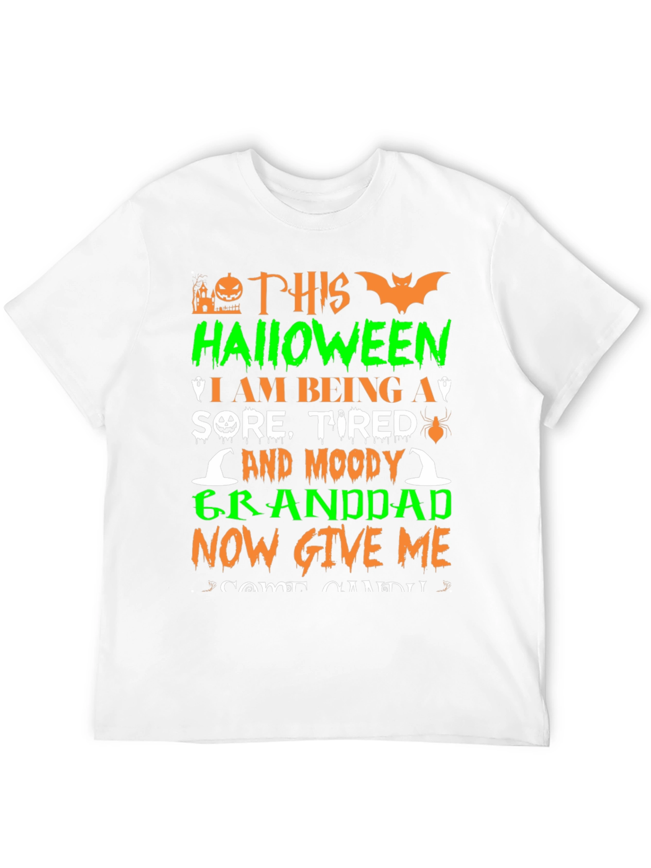 Funny Halloween Granddad T-Shirt