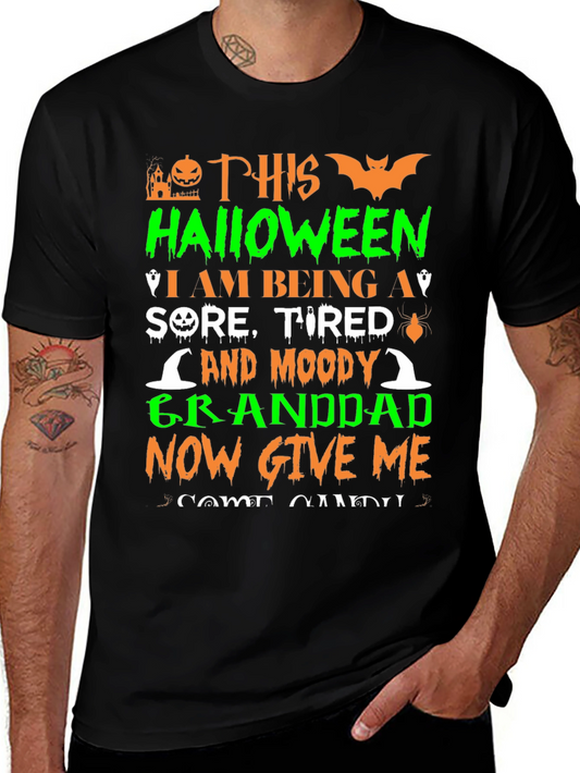 Funny Halloween Granddad T-Shirt