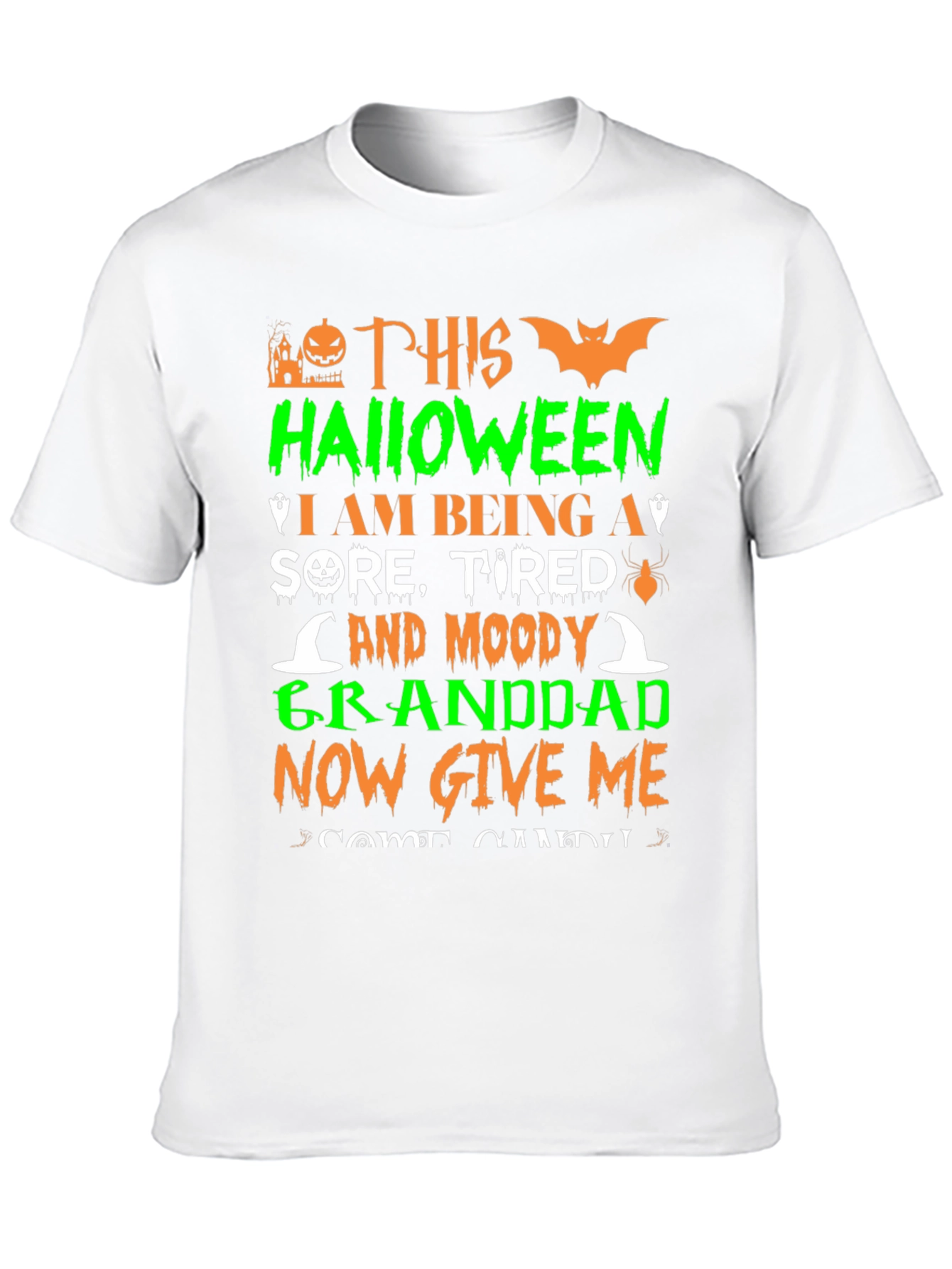 Funny Halloween Granddad T-Shirt