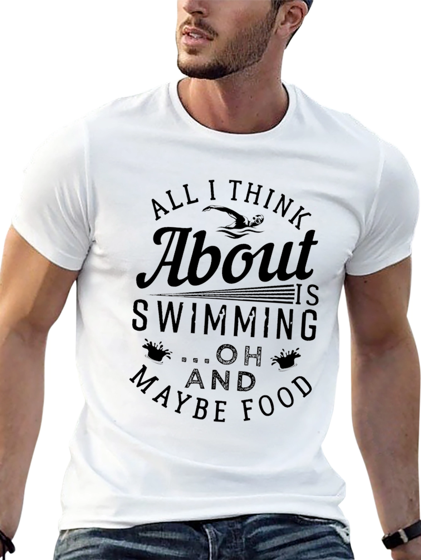 Swimming & Food T-Shirt