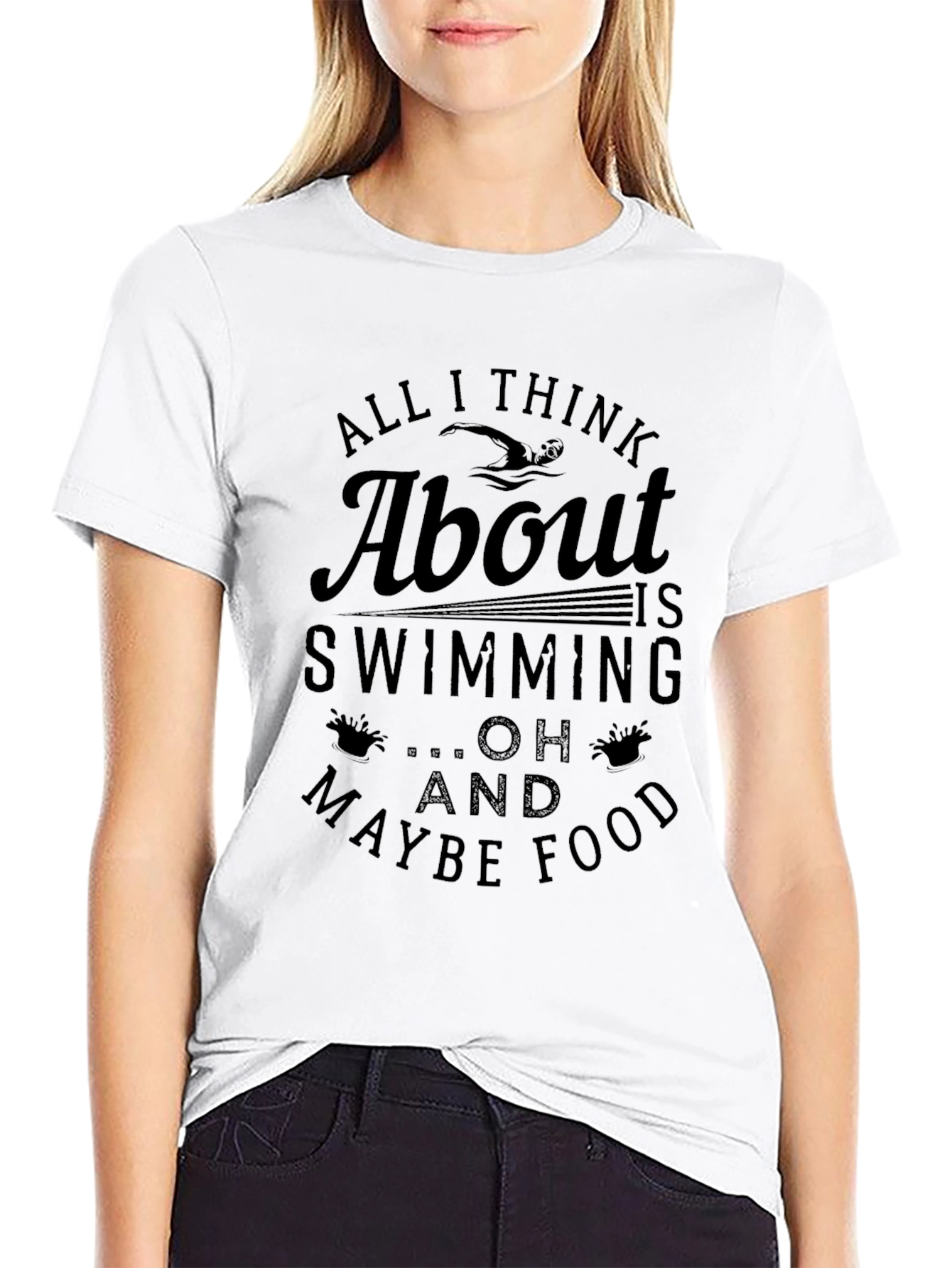Swimming & Food T-Shirt