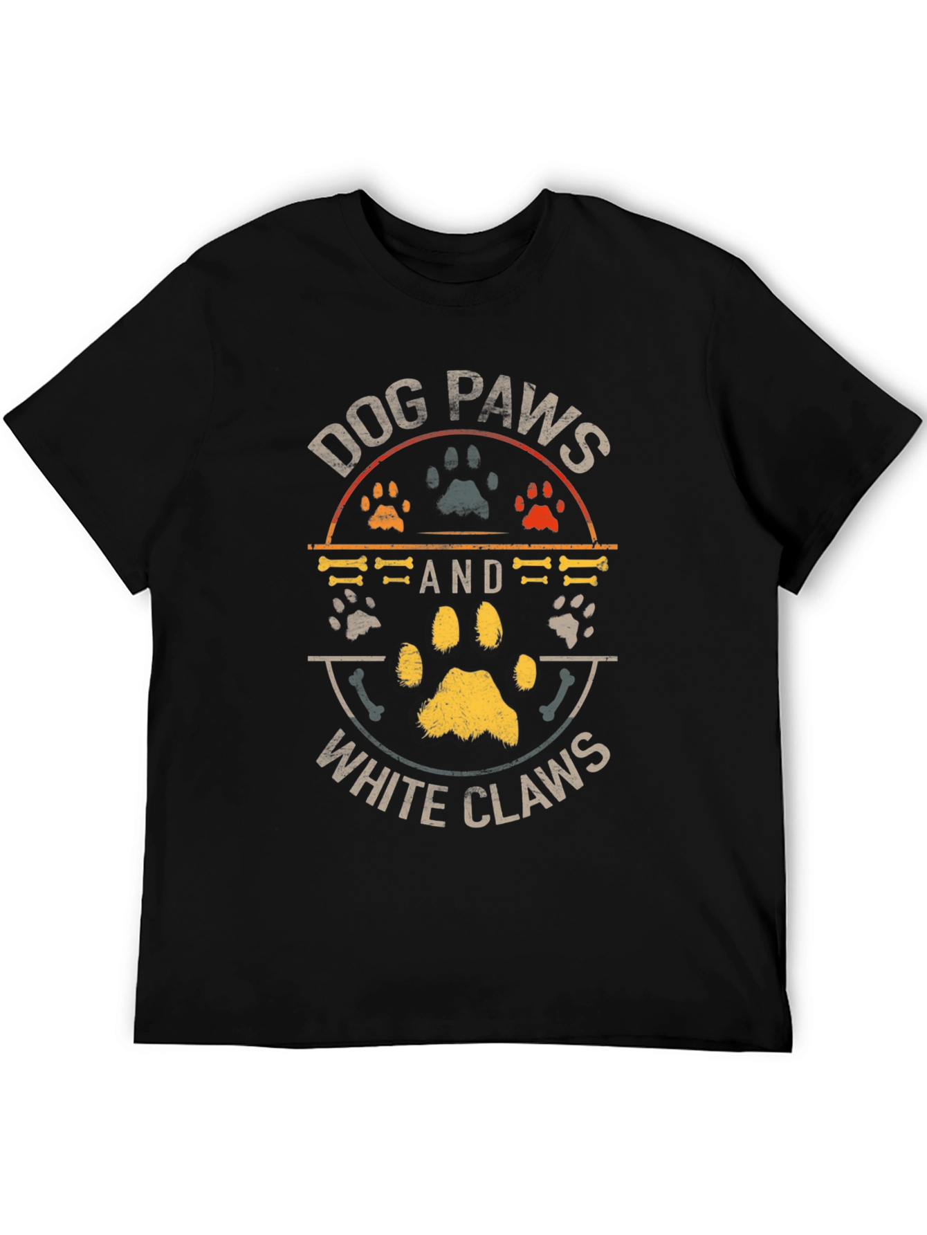 Dog Paws White Claws T-Shirt – Funny Dog Lover Tee