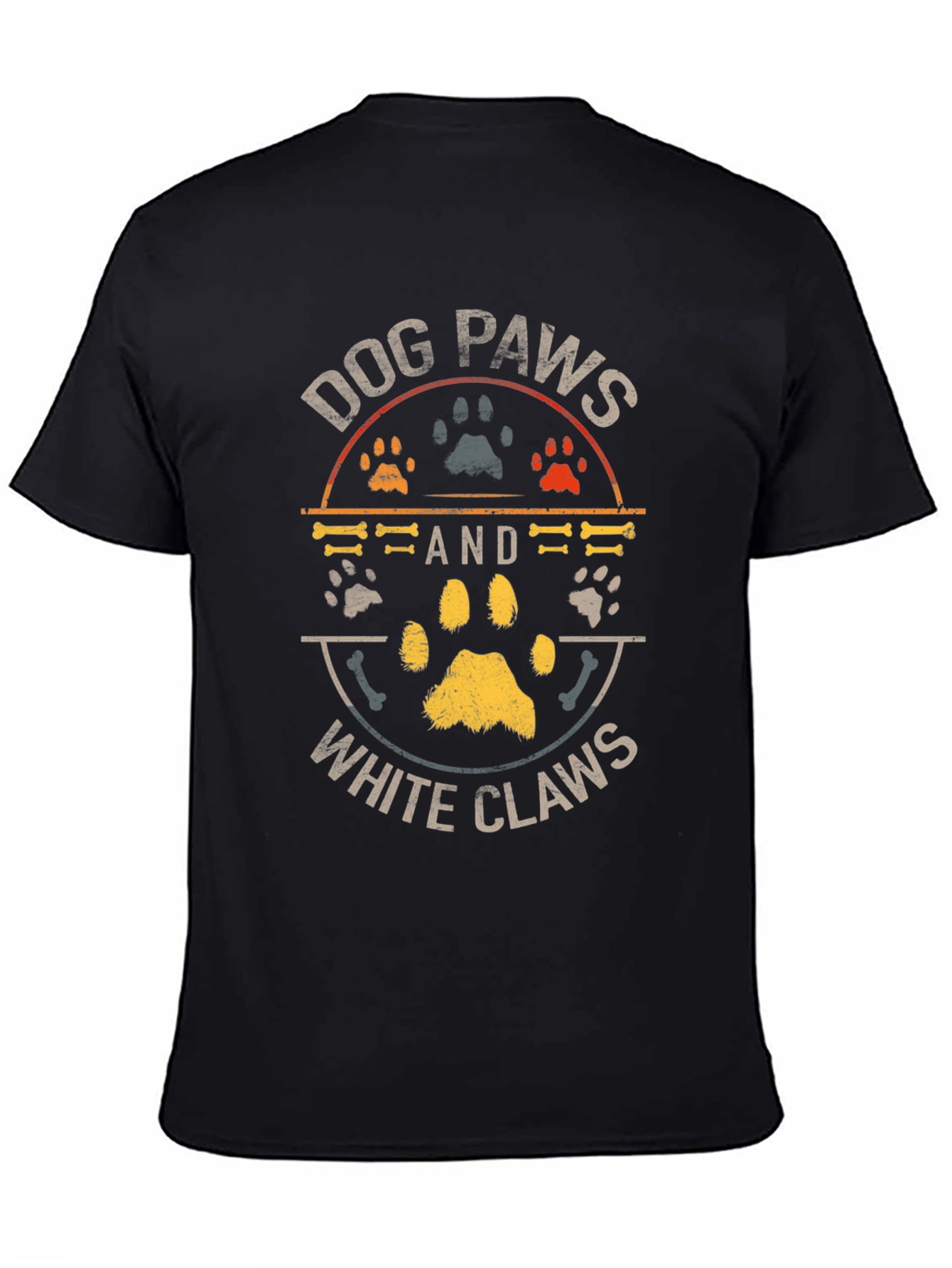 Dog Paws White Claws T-Shirt – Funny Dog Lover Tee