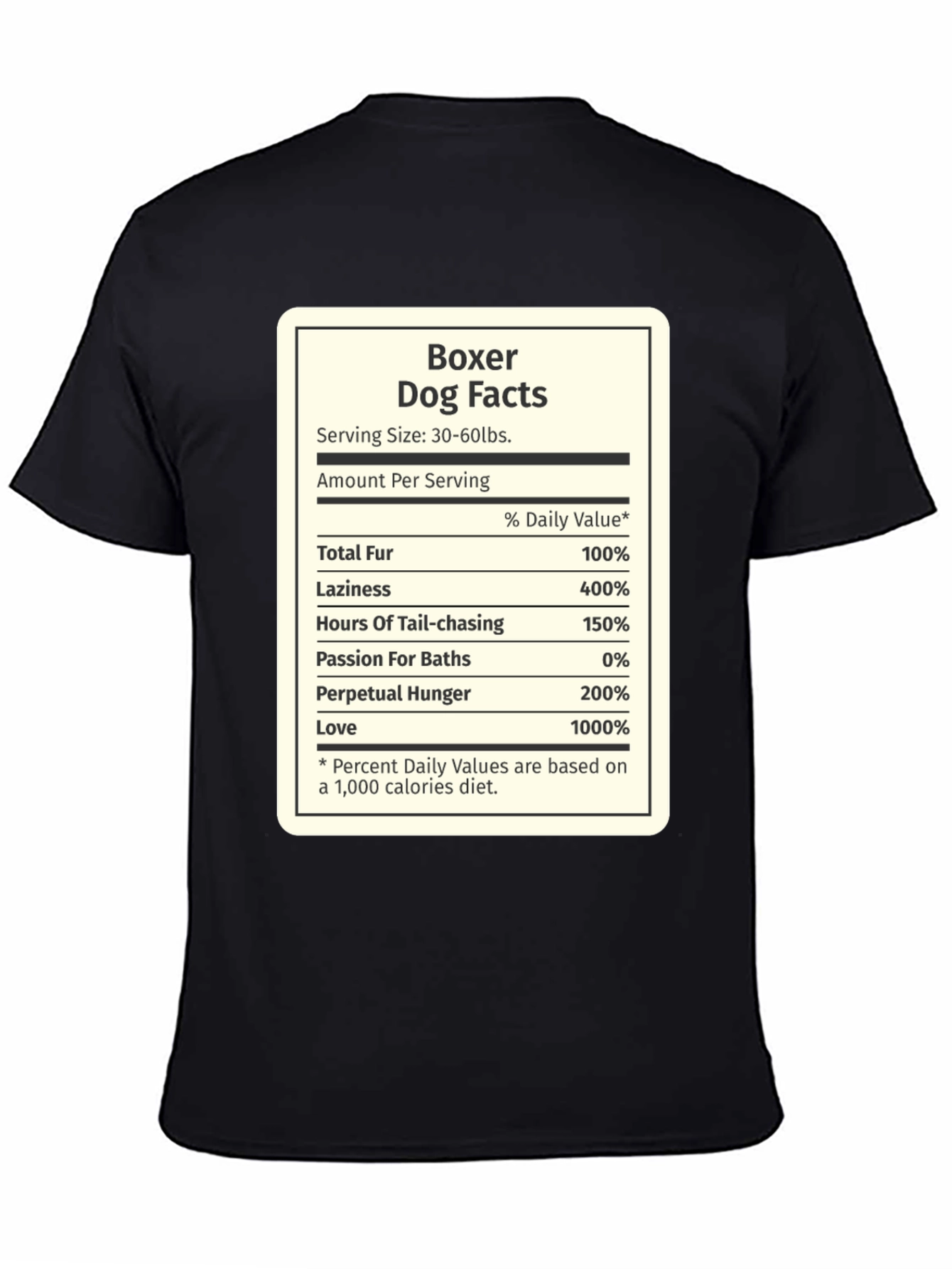 Boxer Dog Facts T-Shirt
