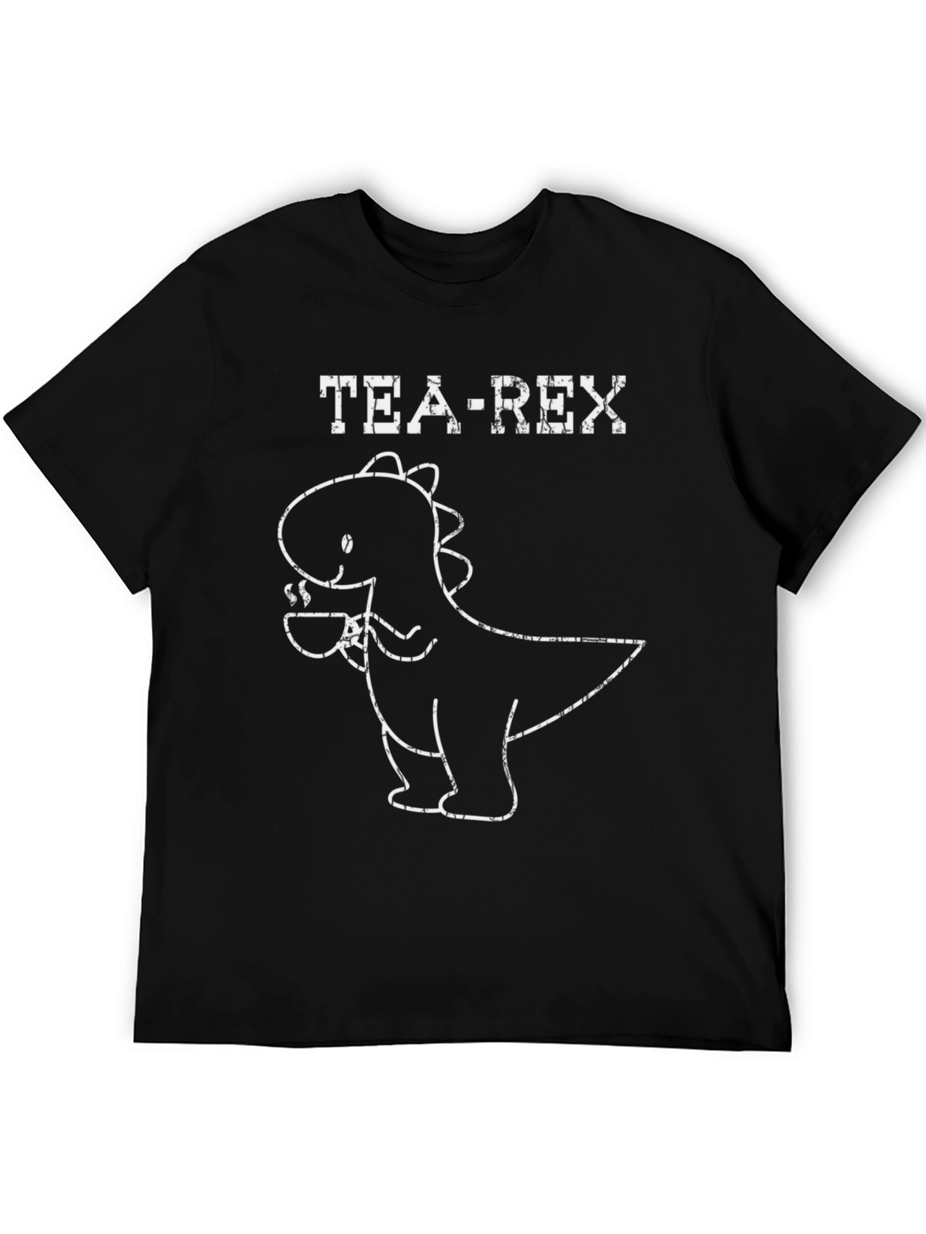 Tea Rex T-Shirt: Cute Dinosaur Drinking Tea
