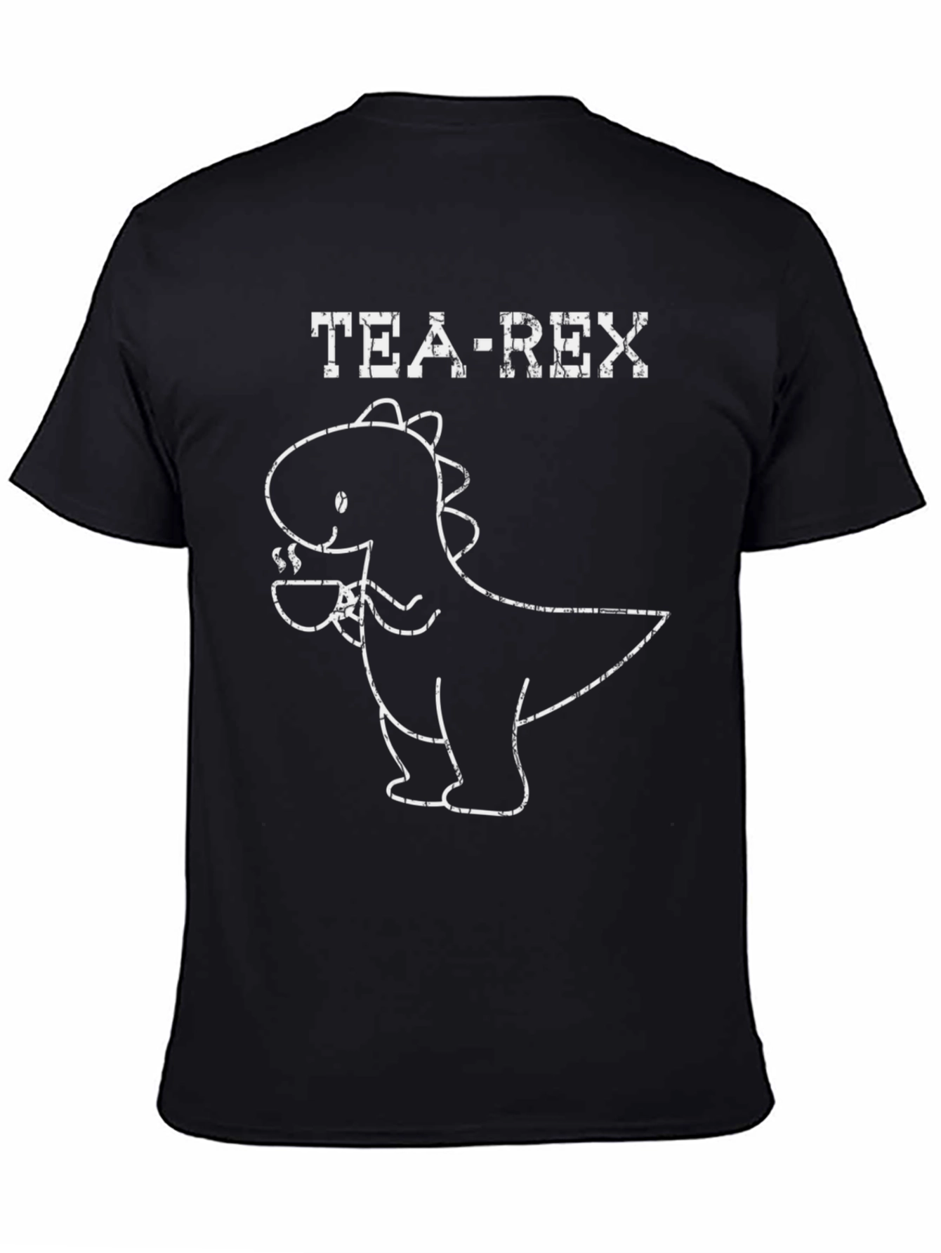 Tea Rex T-Shirt: Cute Dinosaur Drinking Tea