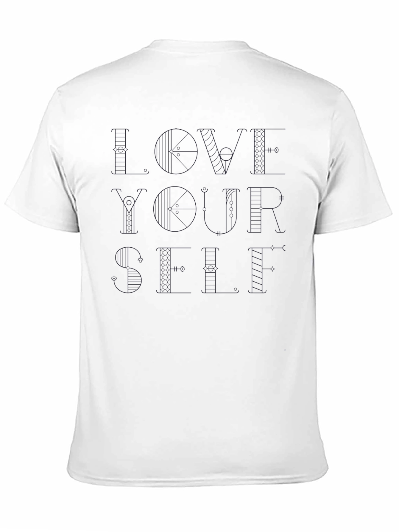 Love Yourself Black Graphic Tee