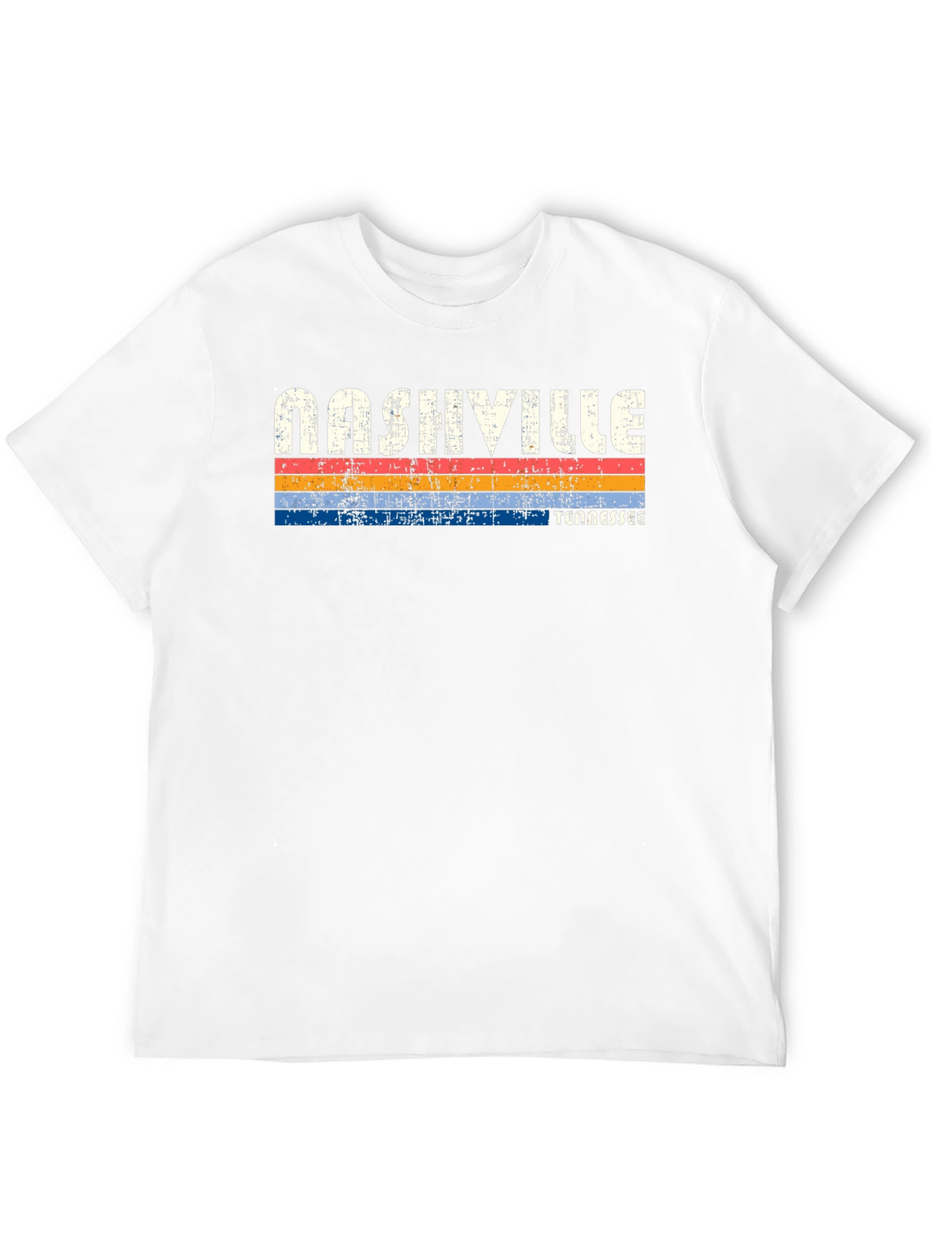 Nashville Tennessee Retro Graphic T-Shirt