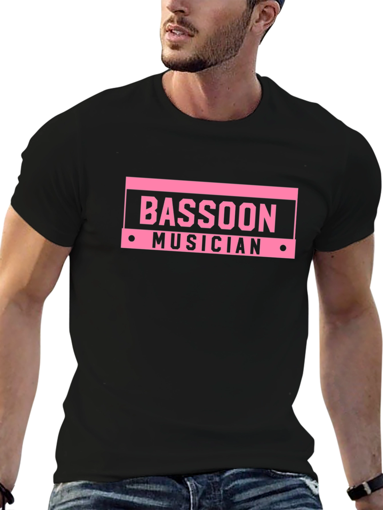Bassoon Musician Graphic T-Shirt