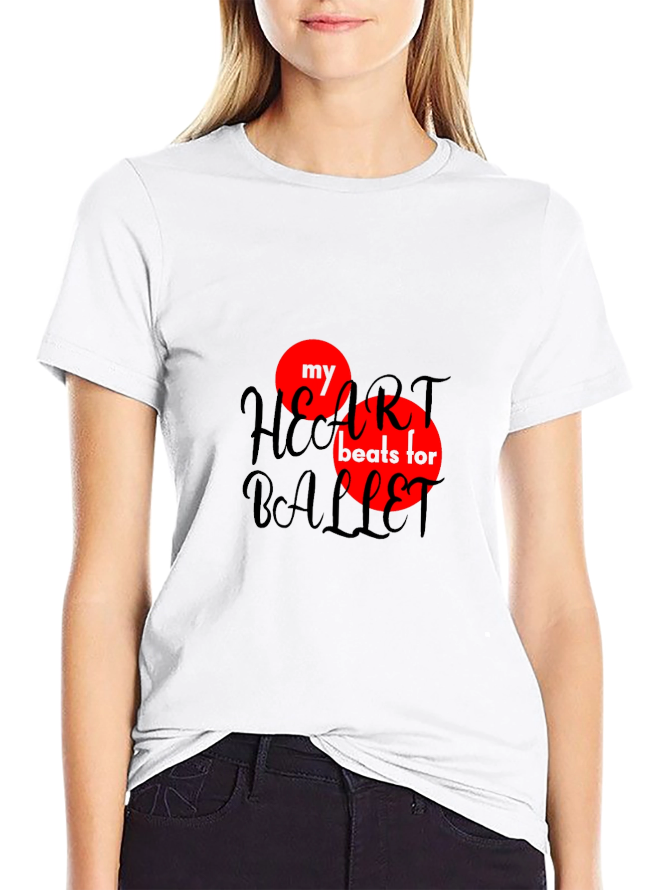 Ballet Heartbeat Tee - Passionate Dance Lovers Shirt