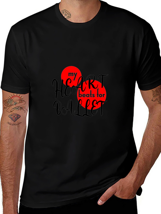 Ballet Heartbeat Tee - Passionate Dance Lovers Shirt