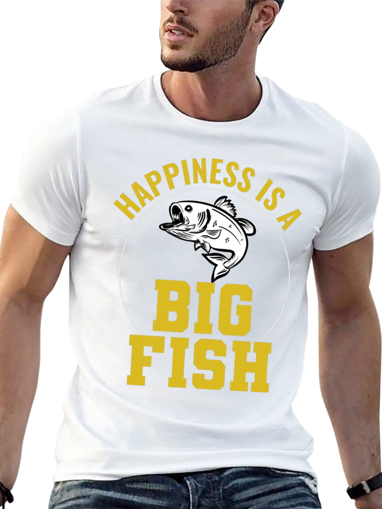 Happiness Is A Big Fish T-Shirt