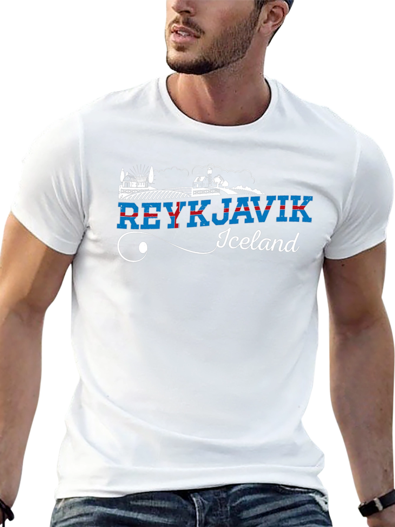 Reykjavik Iceland Graphic T-Shirt