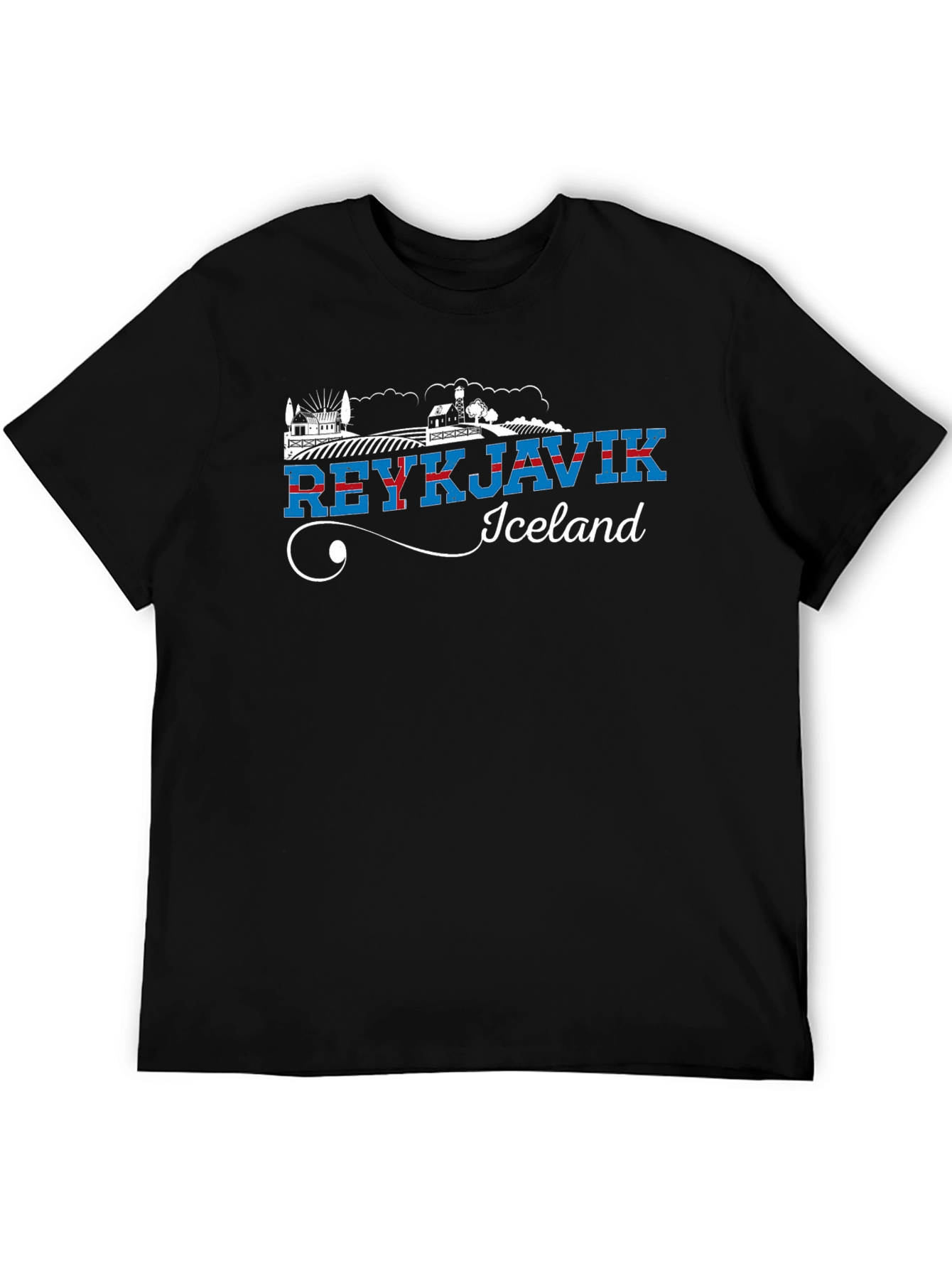 Reykjavik Iceland Graphic T-Shirt