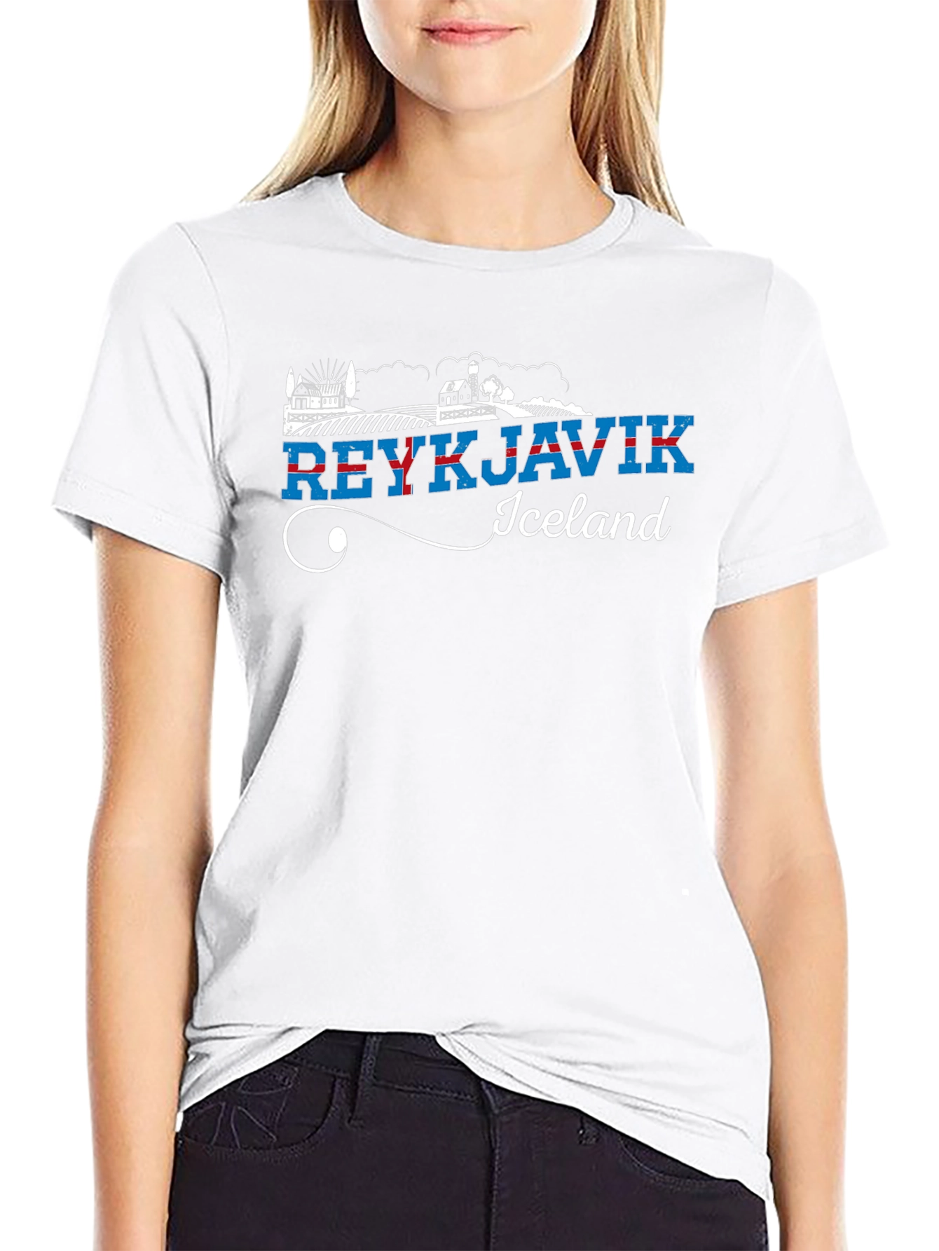 Reykjavik Iceland Graphic T-Shirt