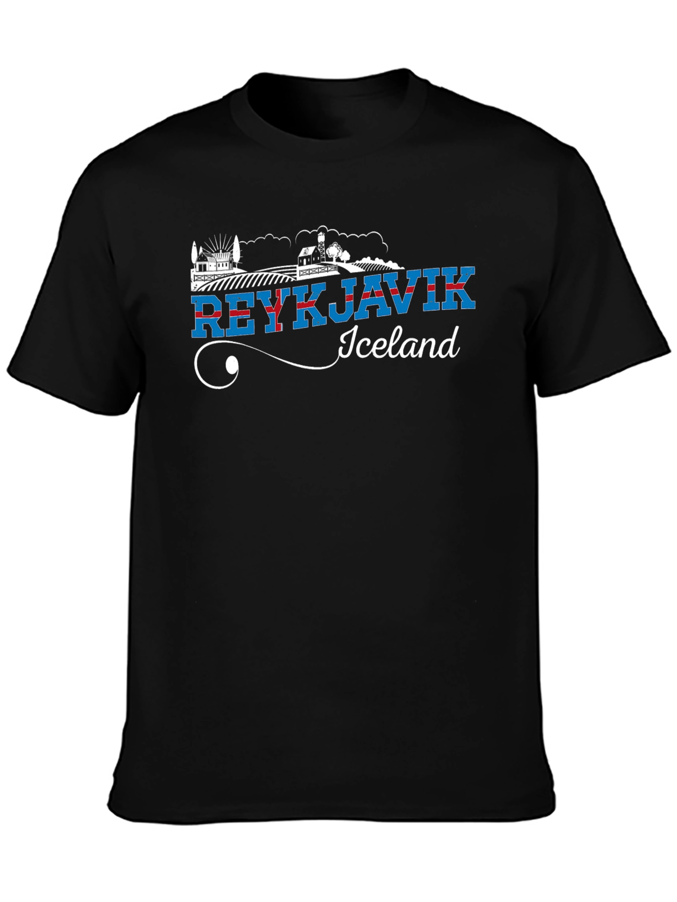 Reykjavik Iceland Graphic T-Shirt