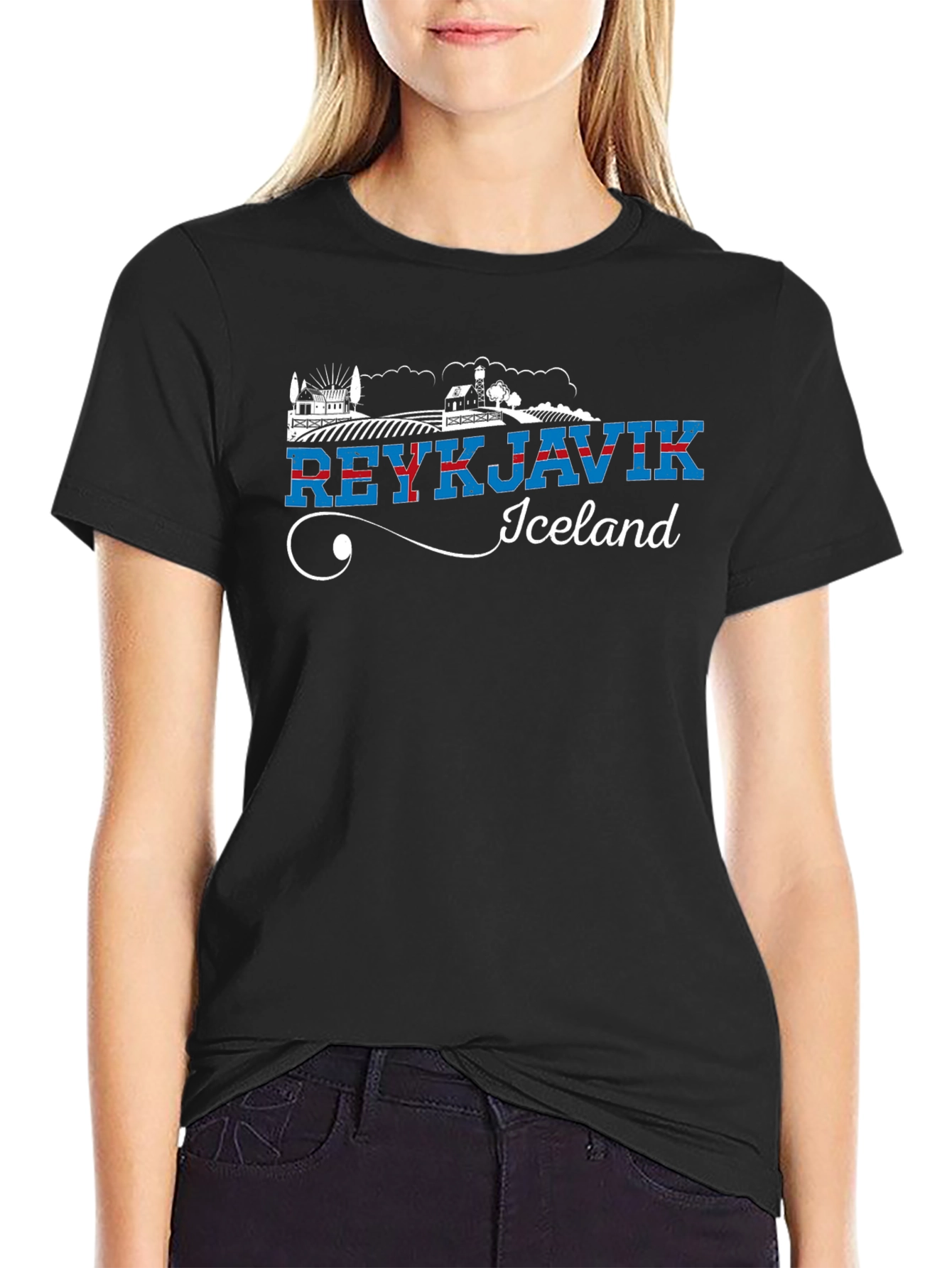 Reykjavik Iceland Graphic T-Shirt