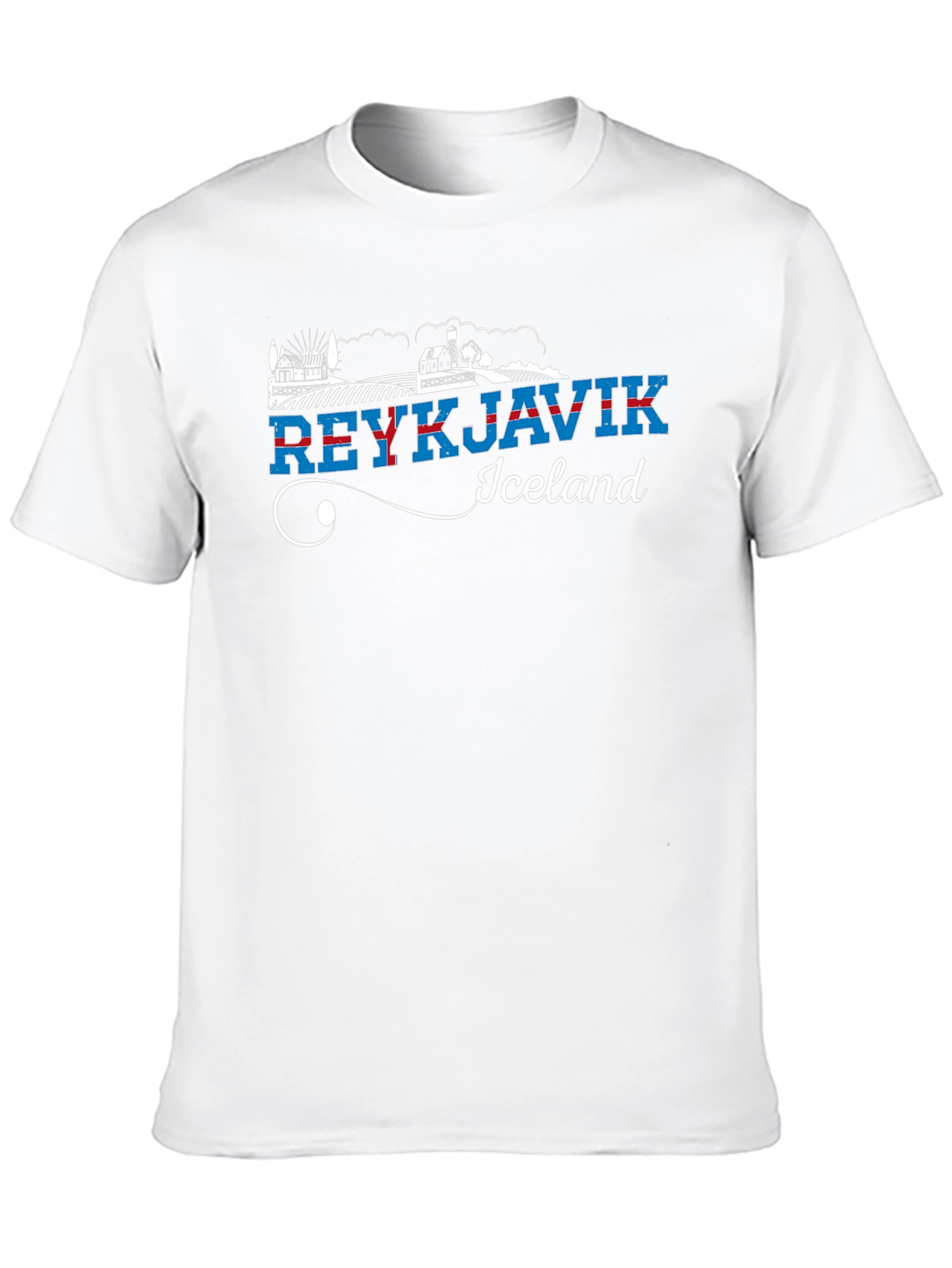 Reykjavik Iceland Graphic T-Shirt